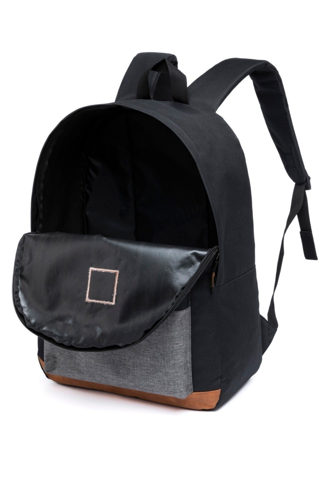 Vista 3 Mochila Faculdade Volcom Bolsa Escolar Resistente preto Volcom preto