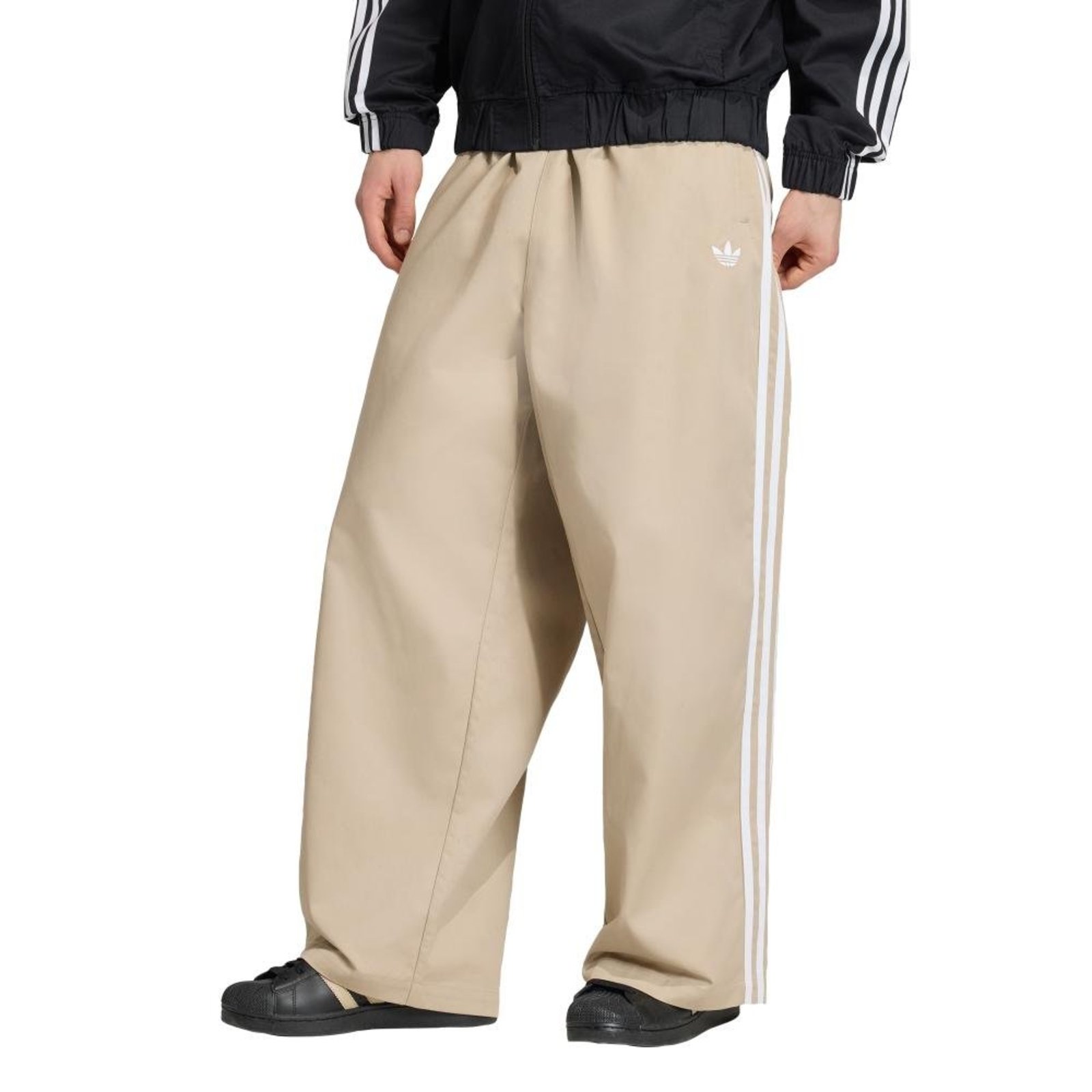 CALÇA SARJA DE ALGODÁO ADICOLOR SST adidas Originals Bege