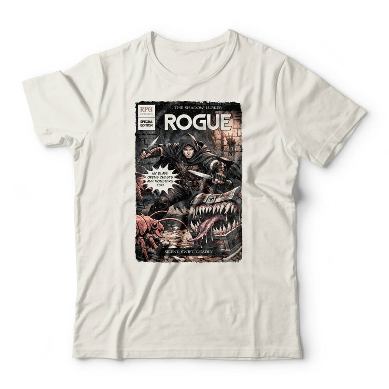 Camiseta Rogue Comics - Off White
