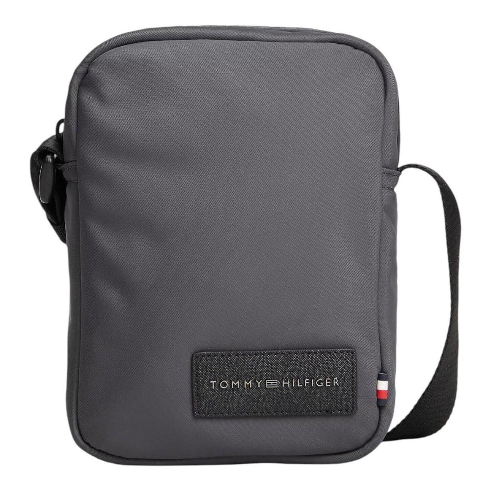 Vista 2 Bolsa Shoulder Bag Tommy Hilfiger Repreve Mini Cinza Escuro preto Tommy Hilfiger preto