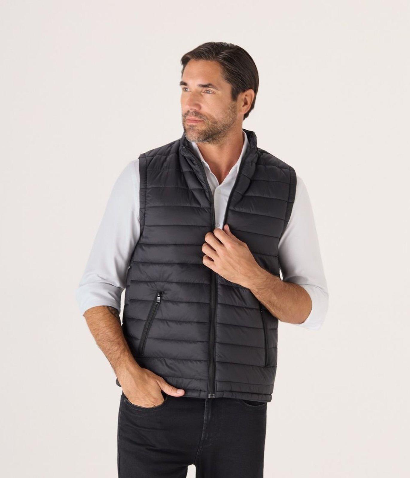 Colete Makenji Puffer Masculino Preto