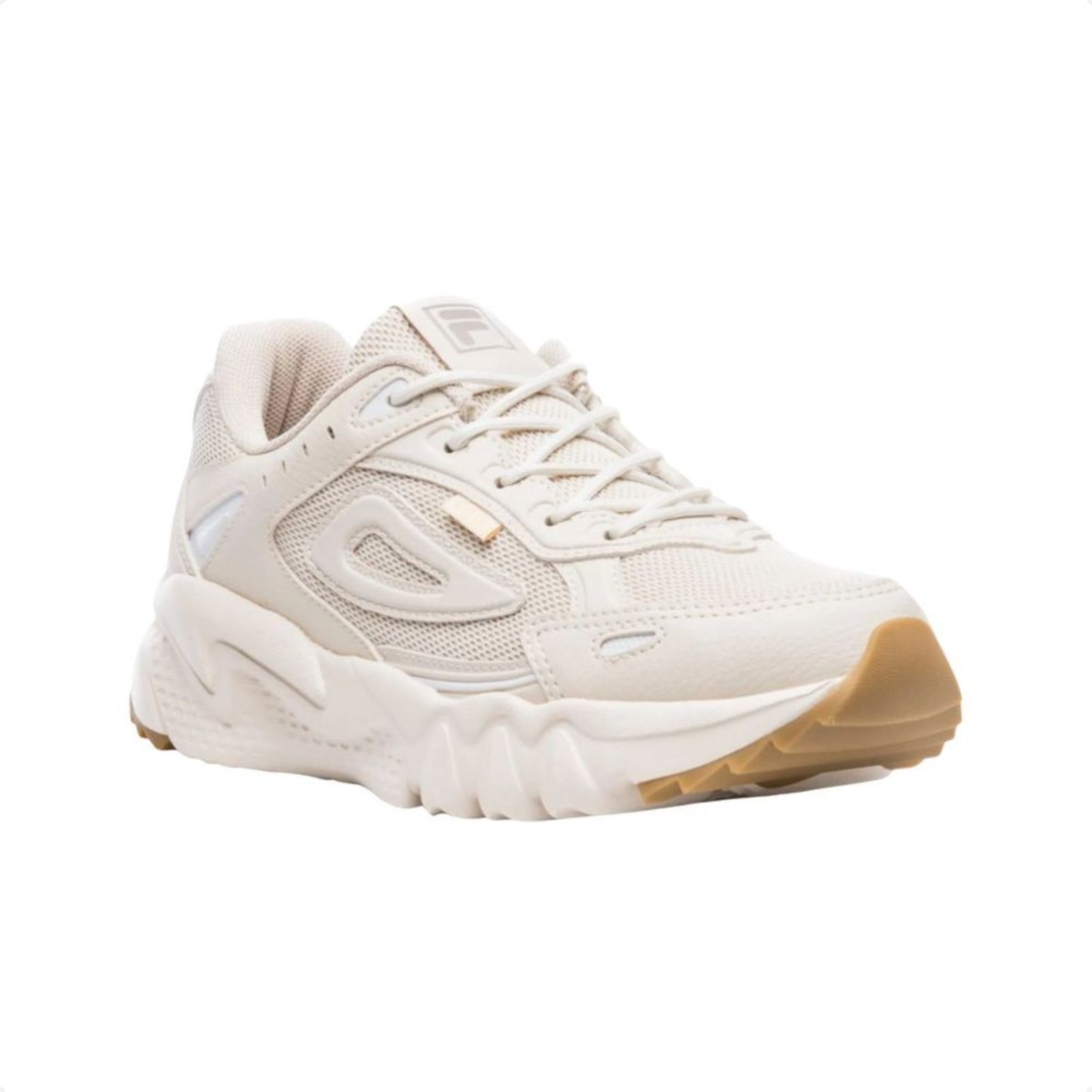 Vista 3 Tênis Casual Feminino Fila Venture Tracer 2 bege Fila bege