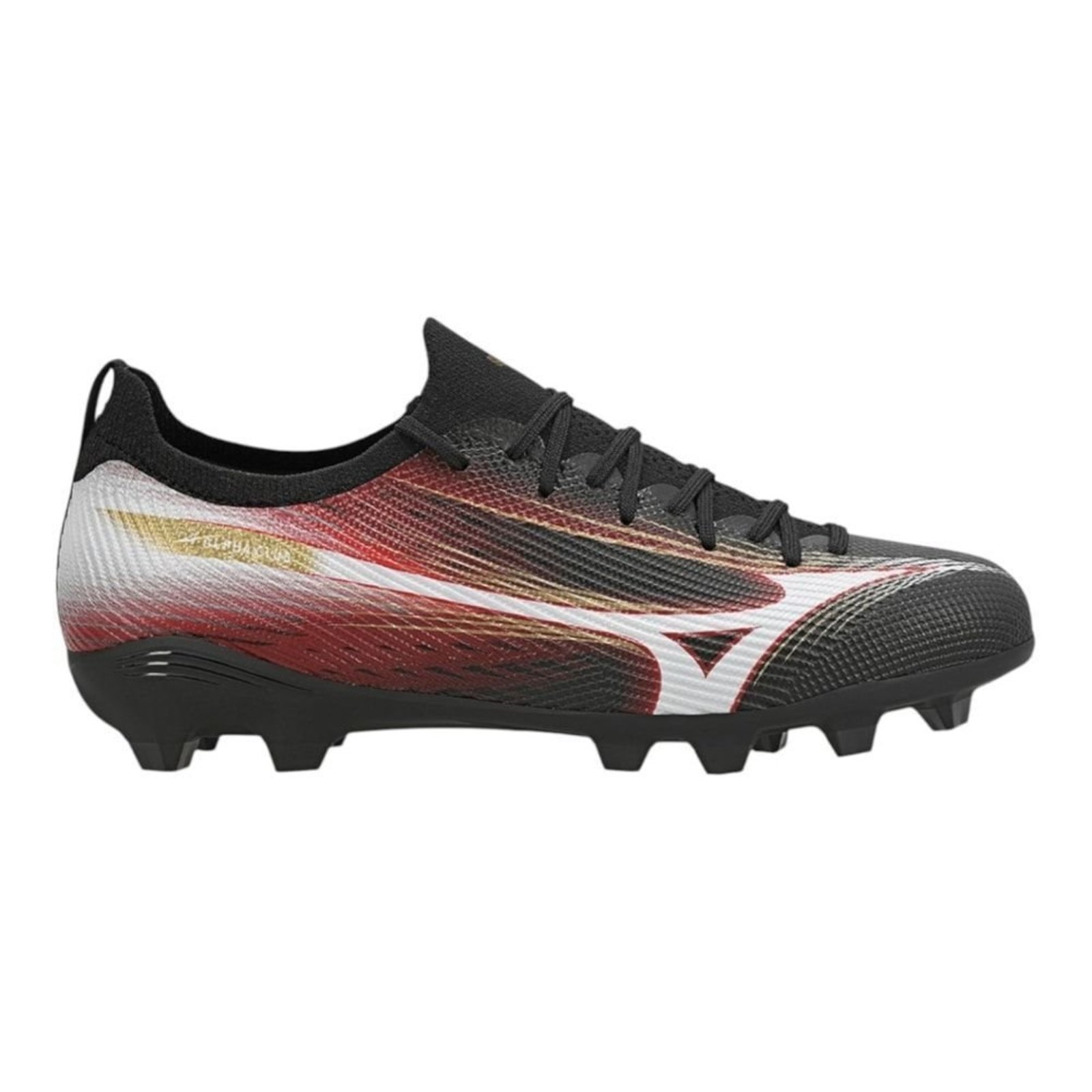 Chuteira Campo Mizuno Alpha Club MD Unissex - Preto - Mizuno