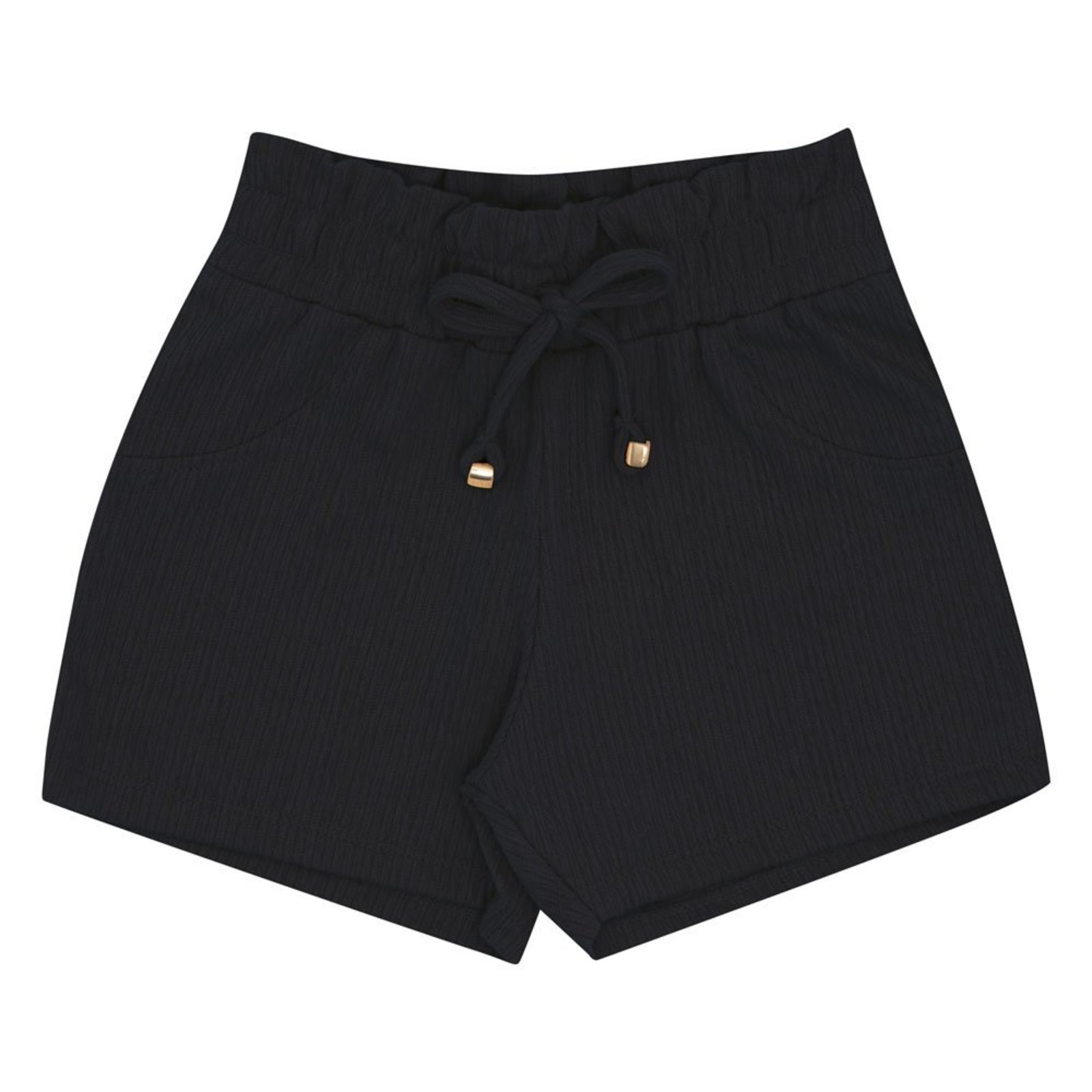 Infantil - Short Primeiros Passos Menina - Preto - 52205-51