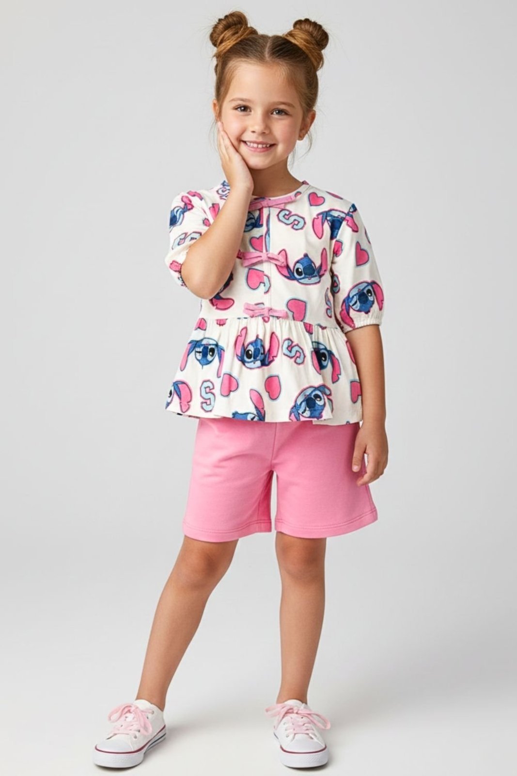 Infantil - Conjunto Disney Feminino Stitch