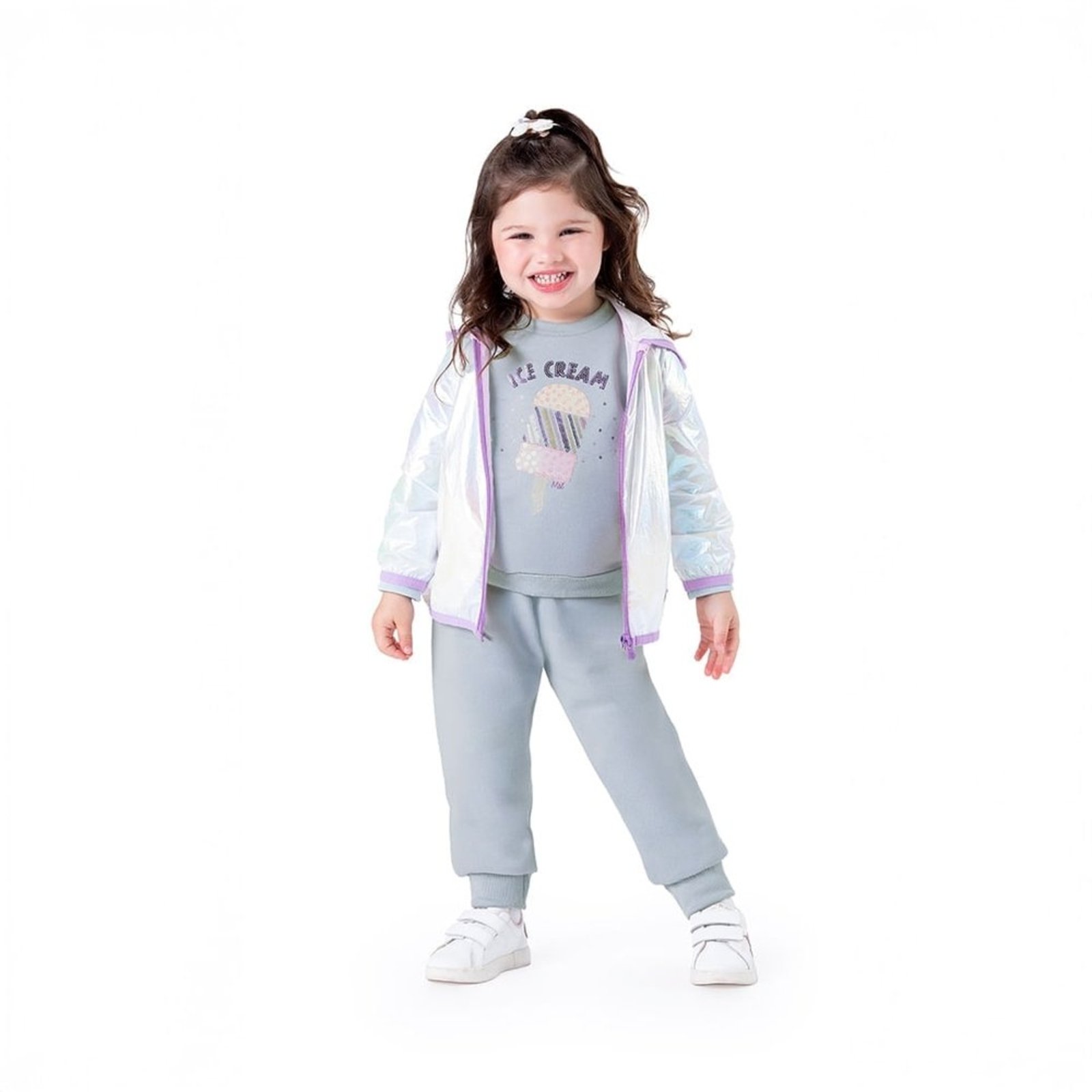 Infantil - Jaqueta Metalizada Menina Marisol