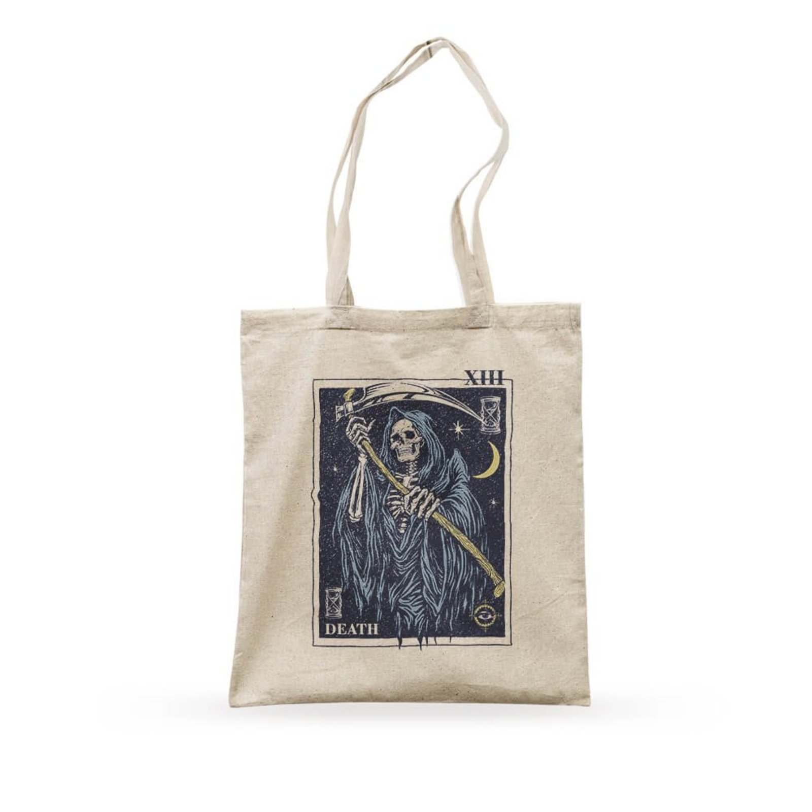 Ecobag Death Tarot Card - Bege - Casual - Studio Geek