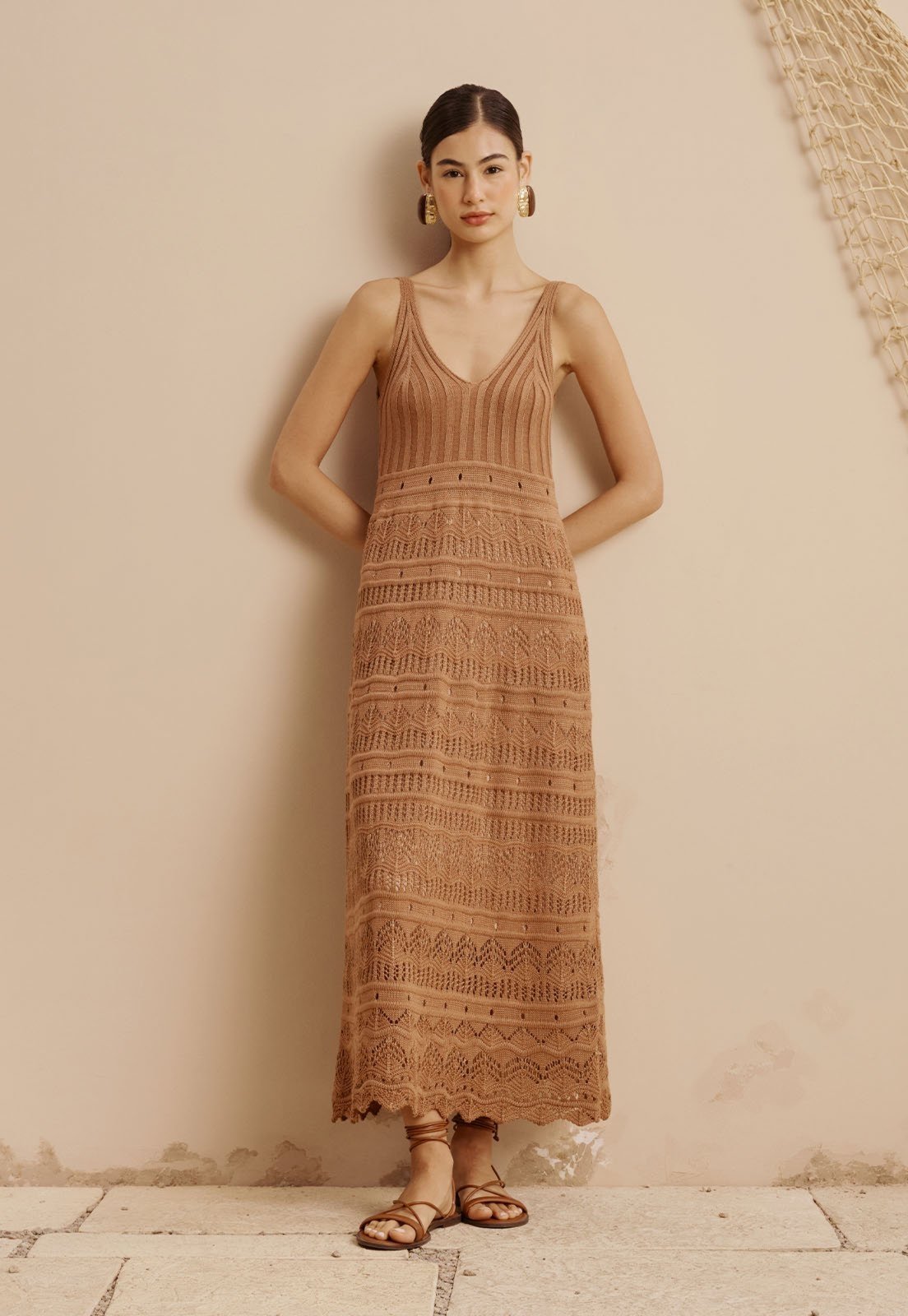 Vestido Midi Tricot