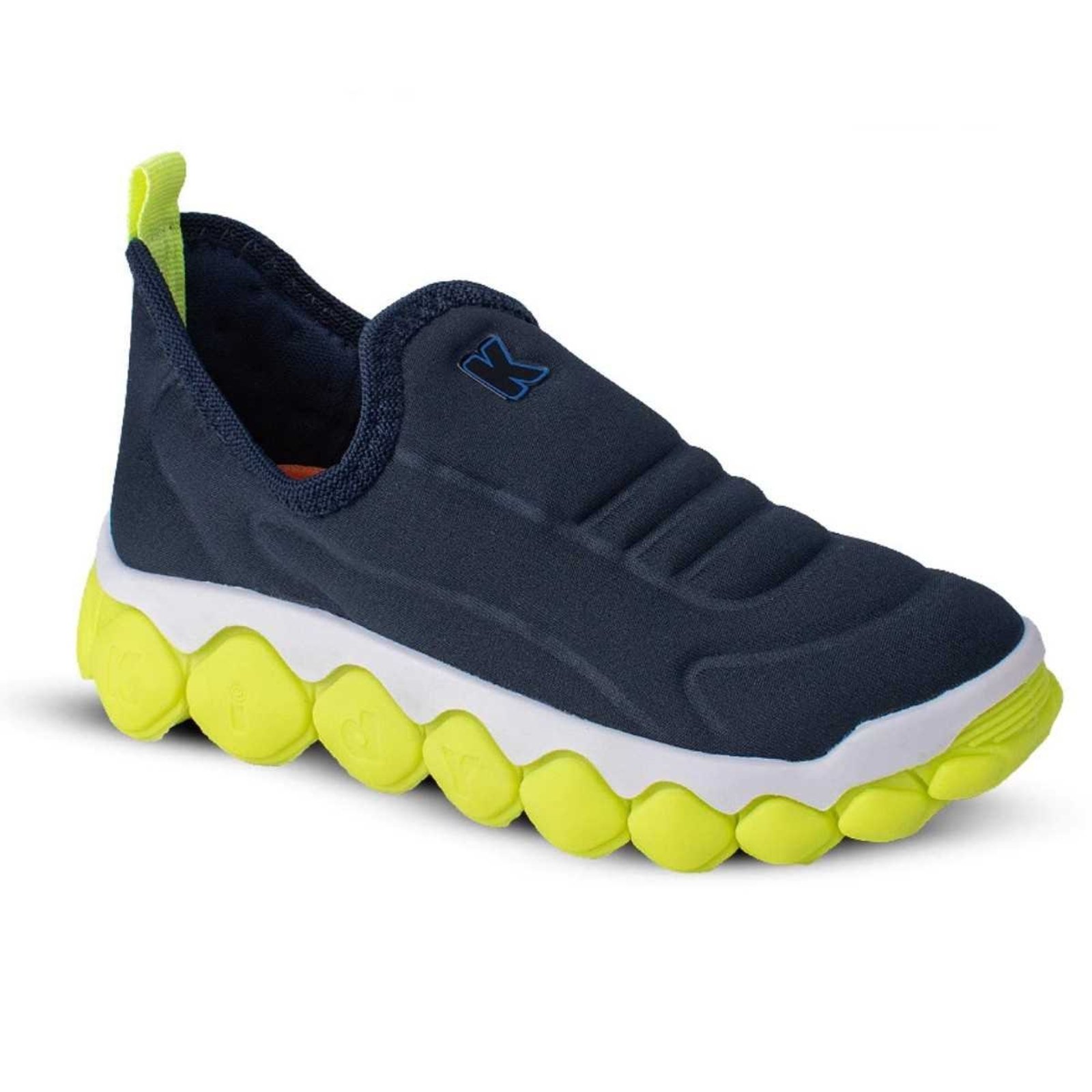 Infantil - Tênis Menino Kidy Brinca Flex Neon Calce Fácil Moderno