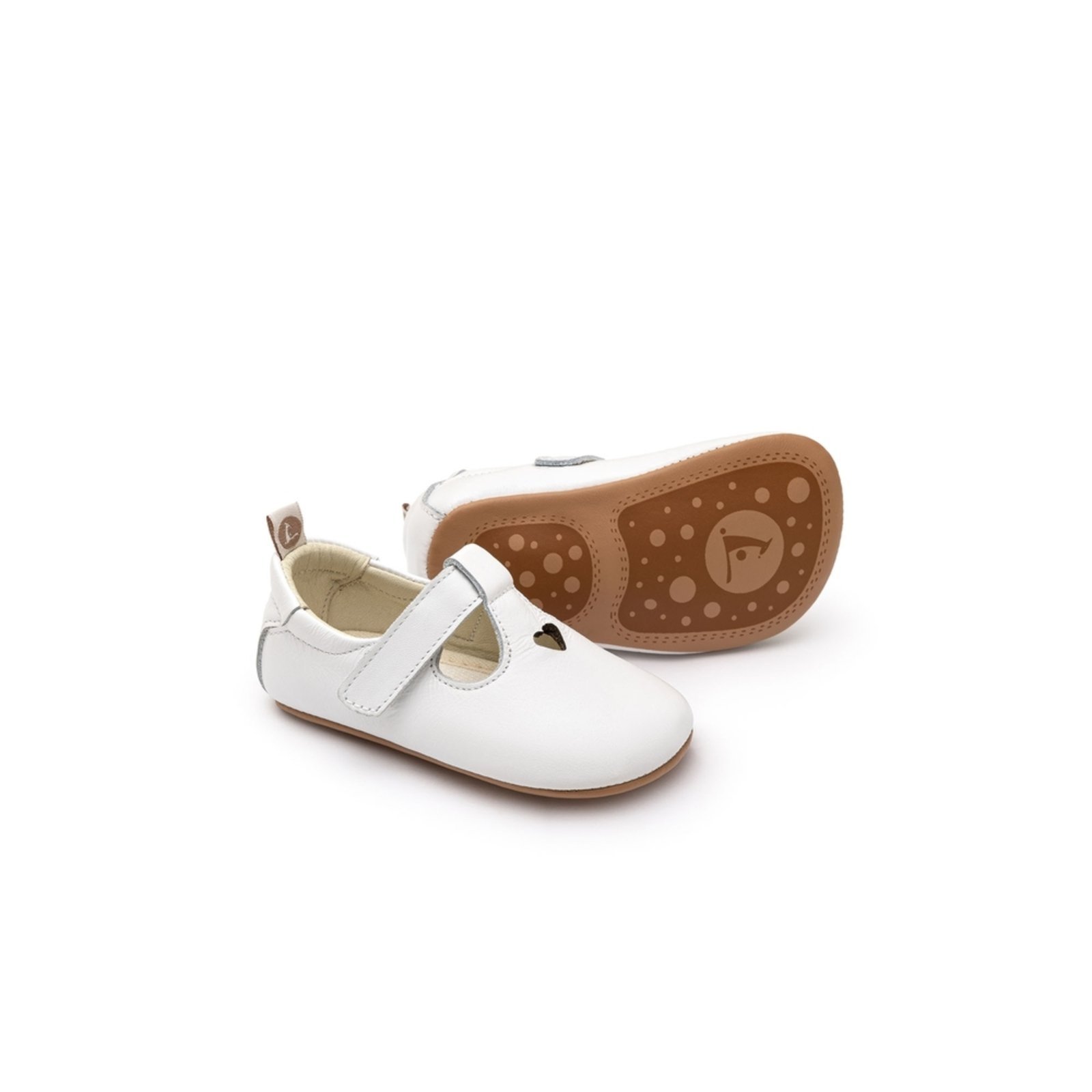 Infantil – Sapatilha Recém Nascido Tip Toey Joey Cherish Branco