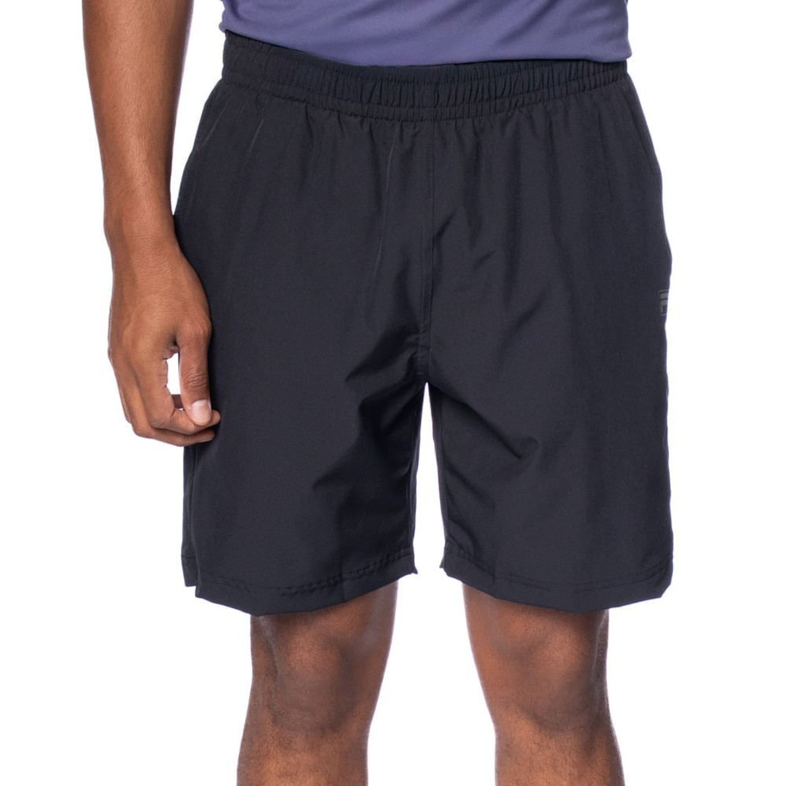 Bermuda Masculina Fila Dupla Performa Wind 7 Preto