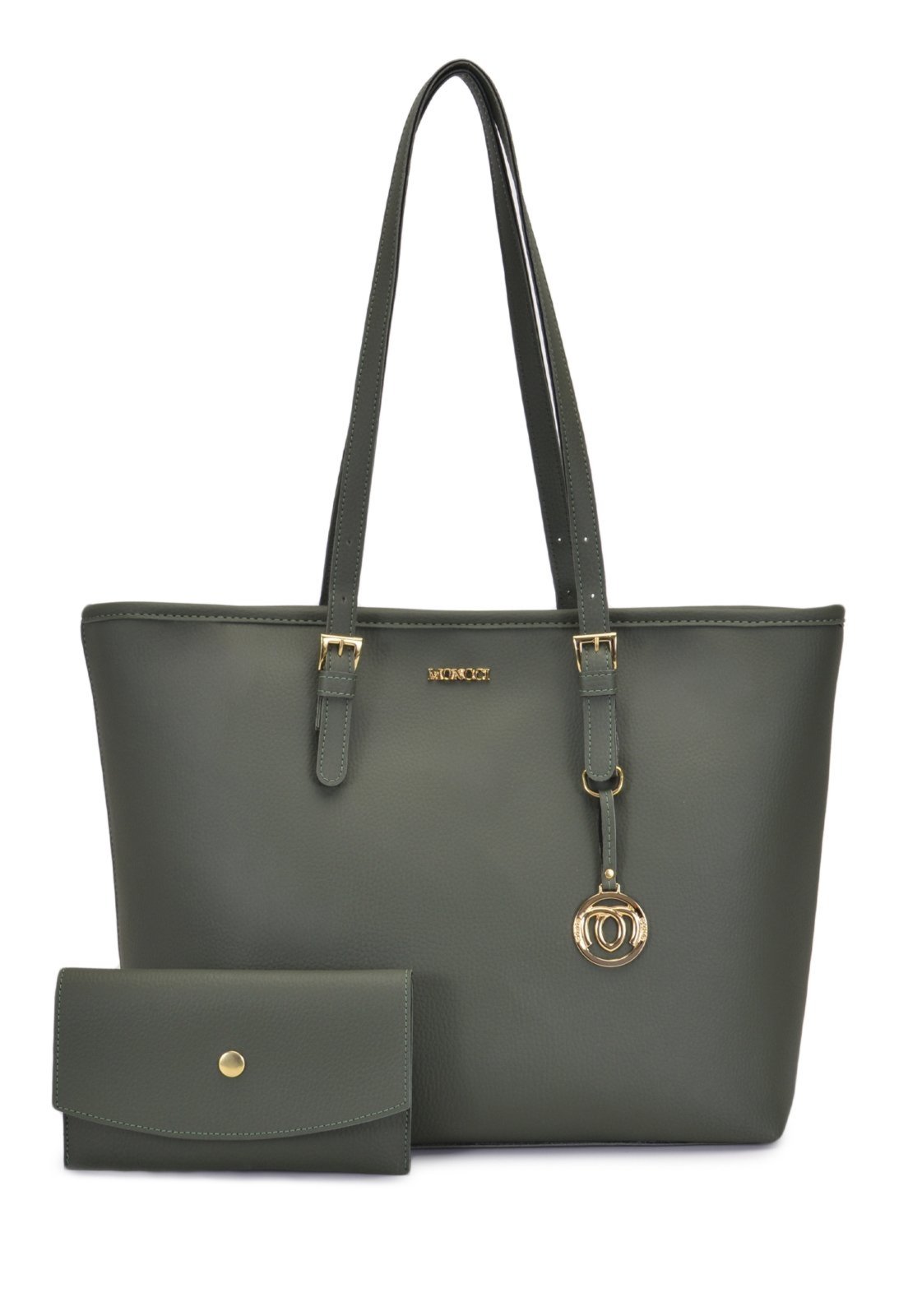 Bolsa Sacola Grande Moncci Verde Militar