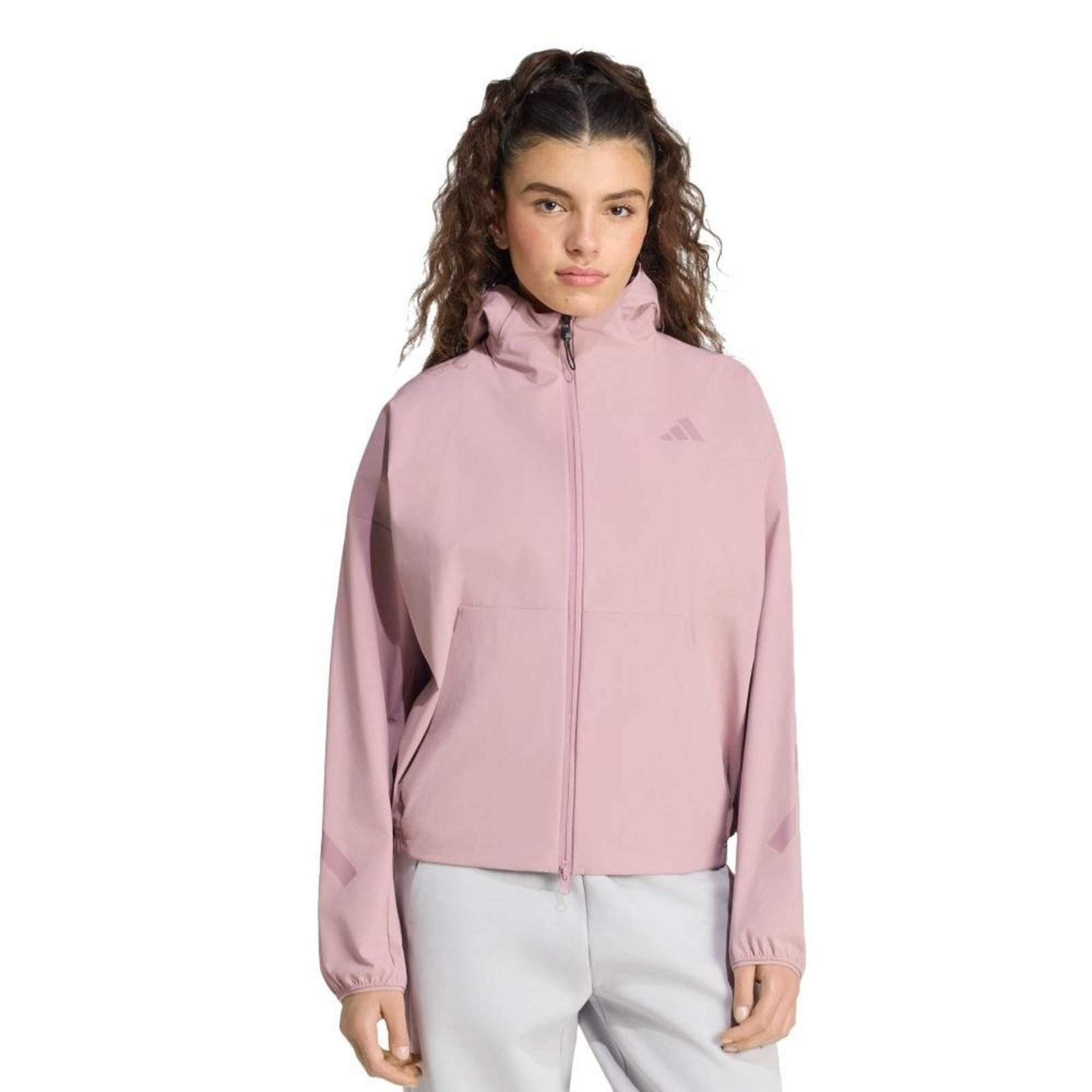 Jaqueta de Malha adidas Z.N.E. adidas Sportswear Roxo