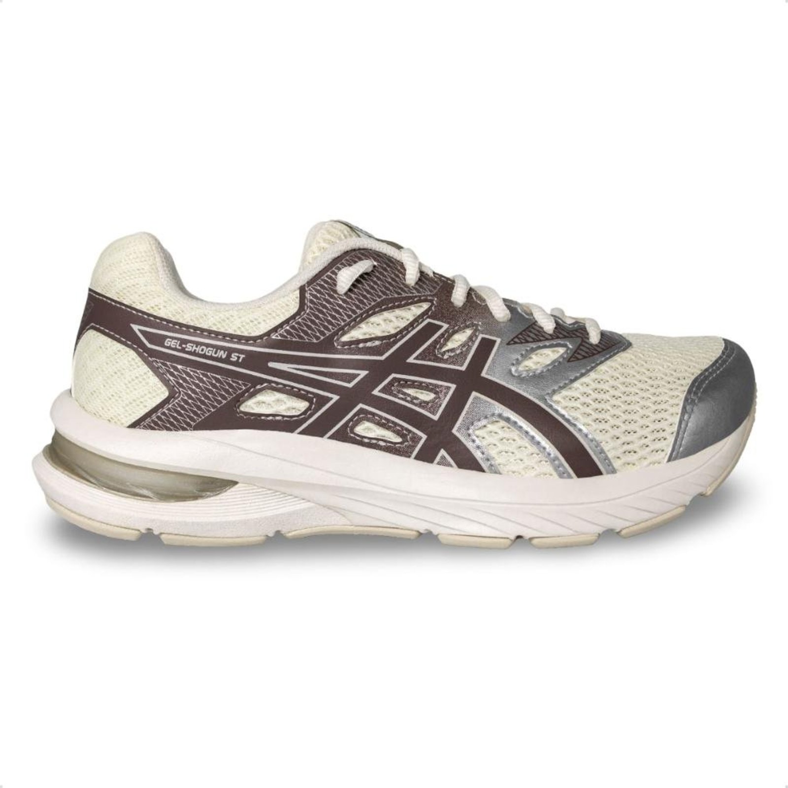 Tênis Asics Feminino Gel-Shogun ST Corrida Bege