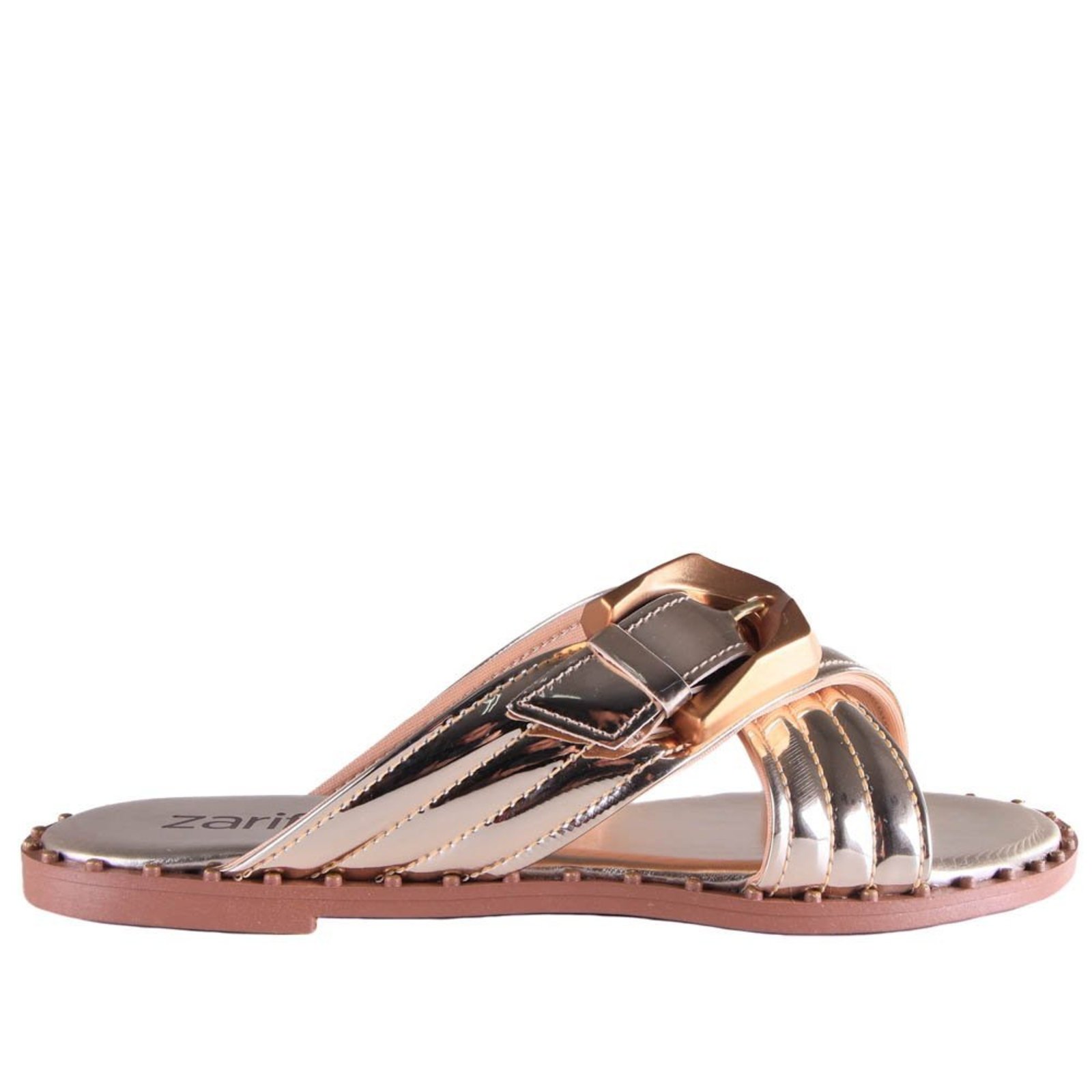 Rasteira Feminina Zariff I363081 Zariff Dourado
