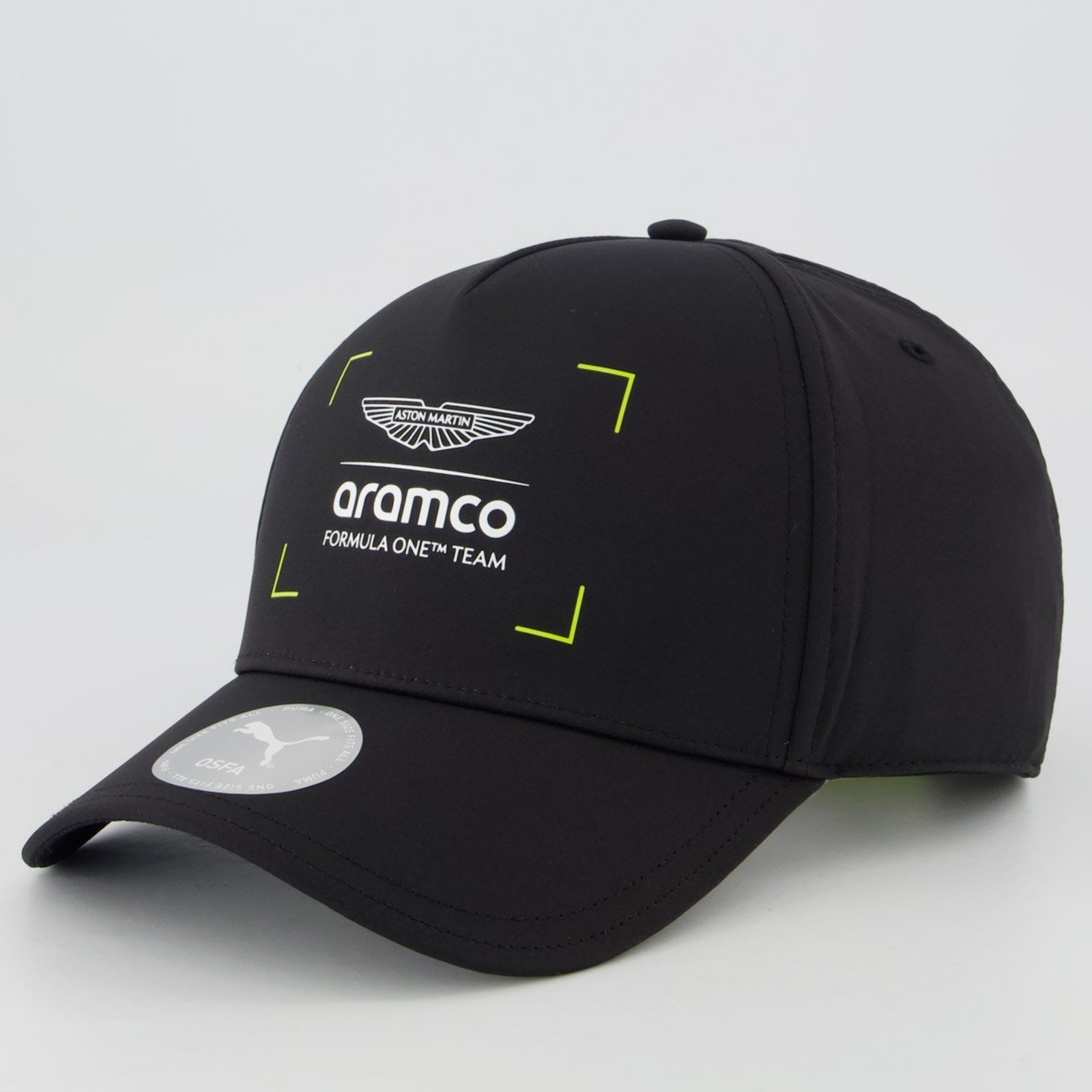Boné Puma Aston Martin F1 BB Preto