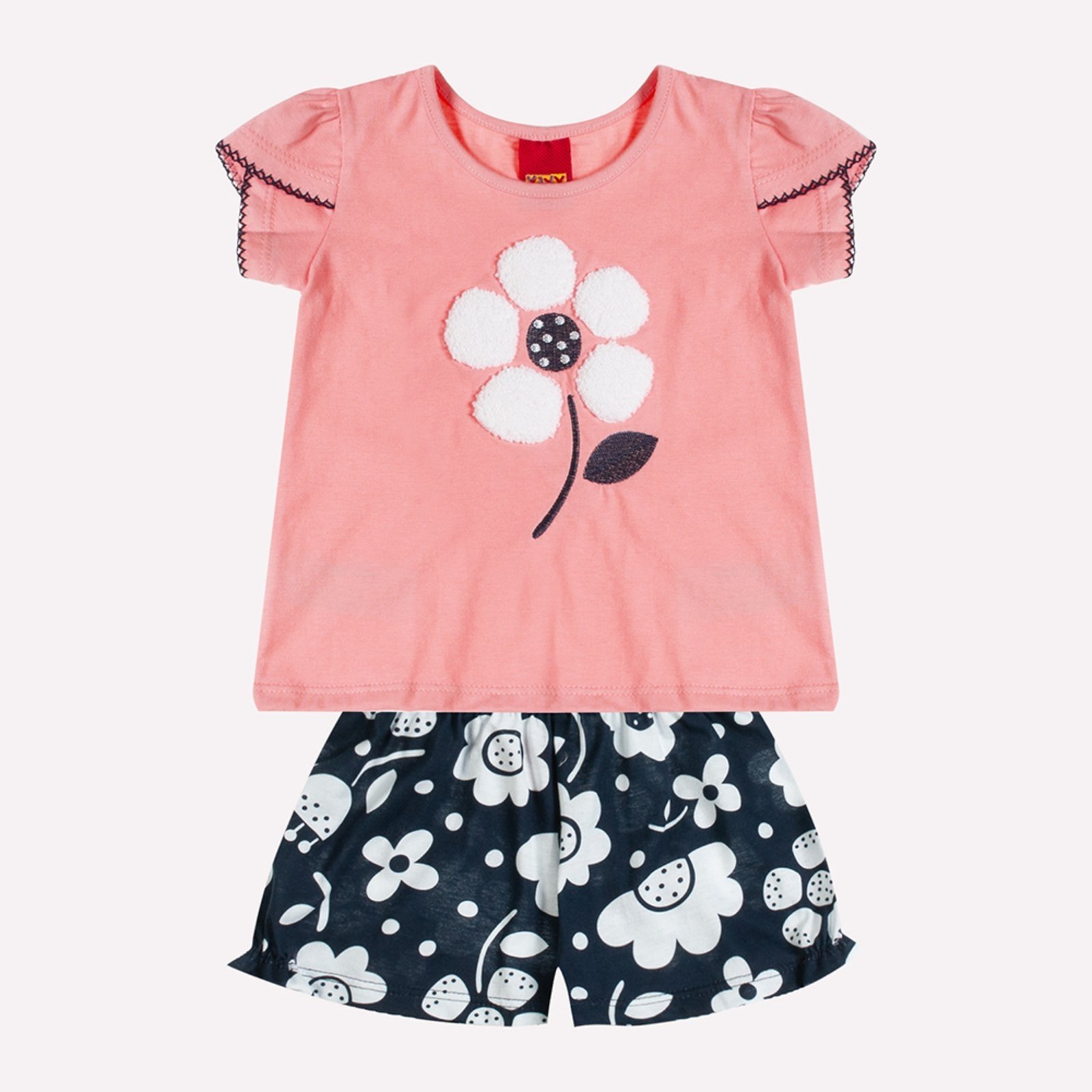 Infantil – Conjunto Menina Bordado Kyly