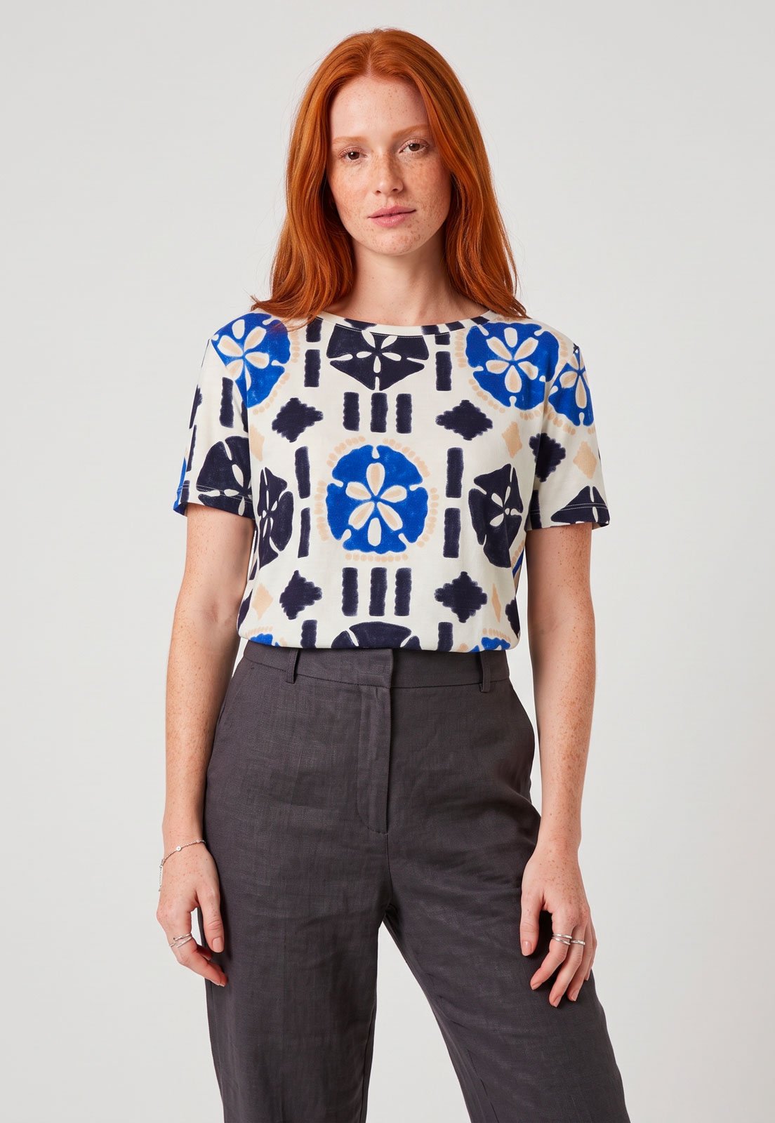 Blusa Feminina Cantão Est Naya Off-White