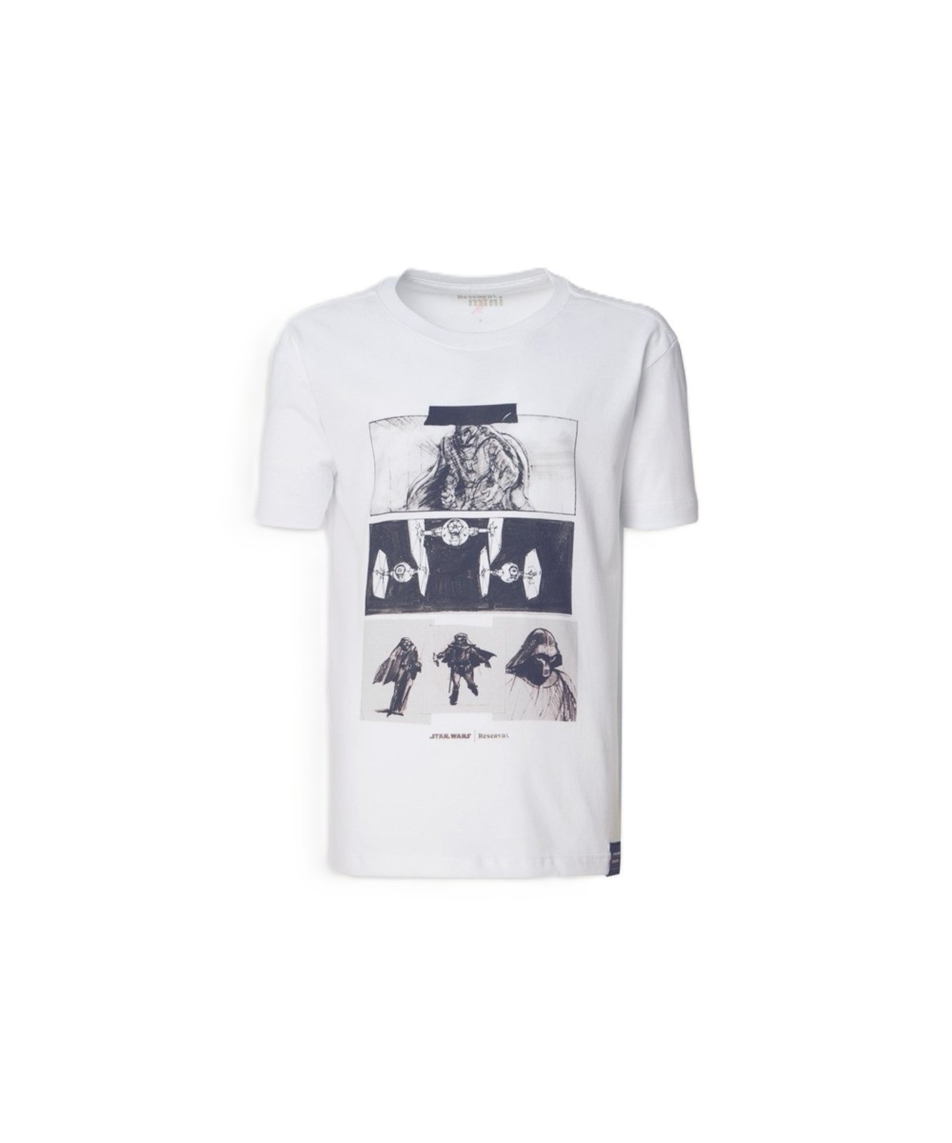 Infantil – Camiseta Estampa Quadrinhos Starwars Reserva Mini