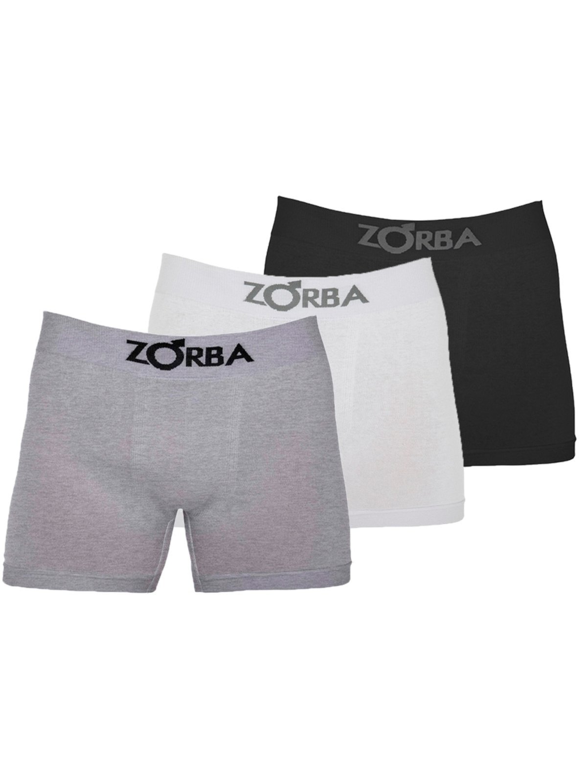 Kit com 3 Cuecas Boxer Zorba 781 Colorido