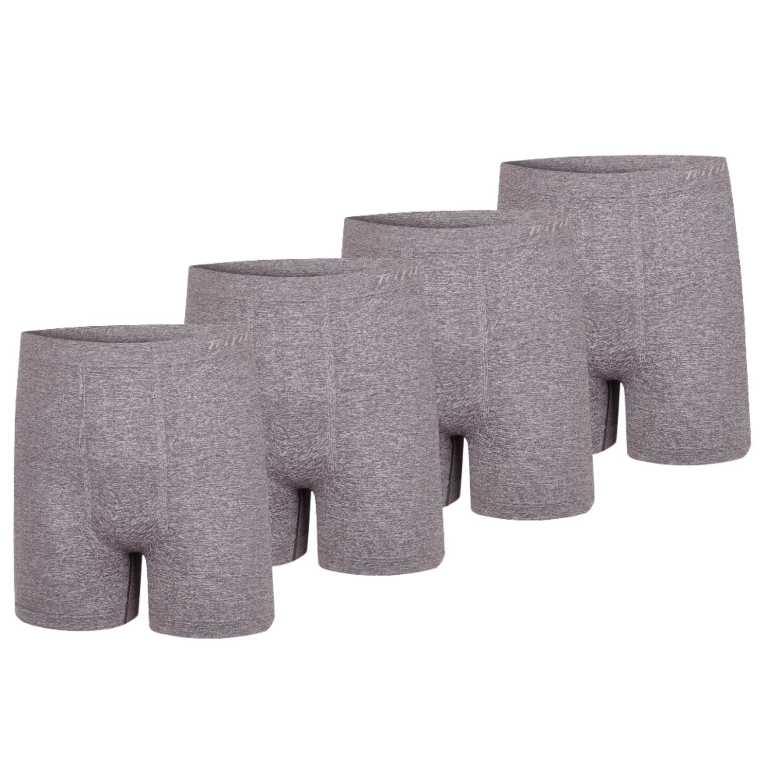 Kit Com 4 Cuecas Box Masculino Trifil Sem Costura Plus Size