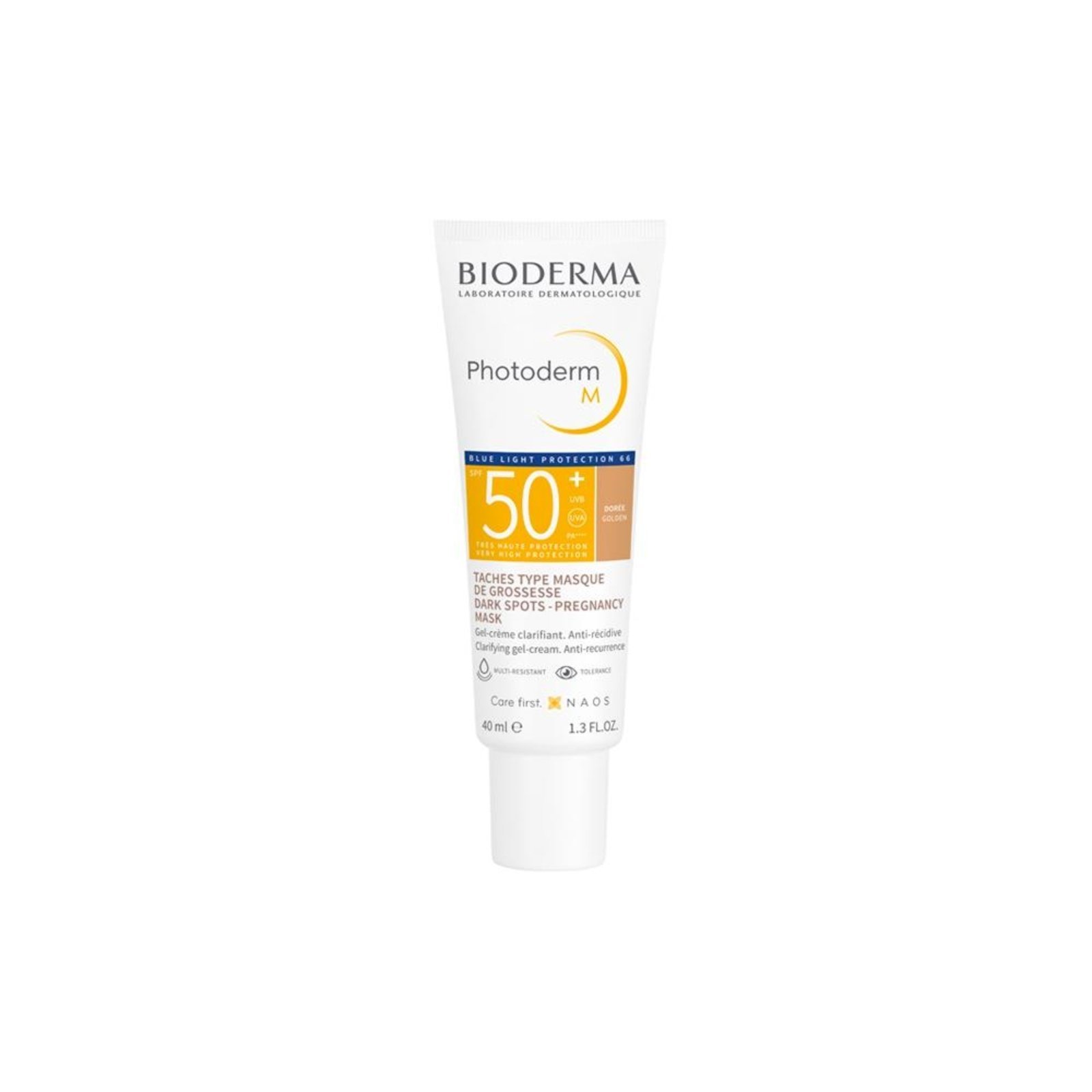 Vista 2 Bioderma Photoderm M Dourée Prot Solar Facial Fps50+ 40ml incolor BIODERMA incolor
