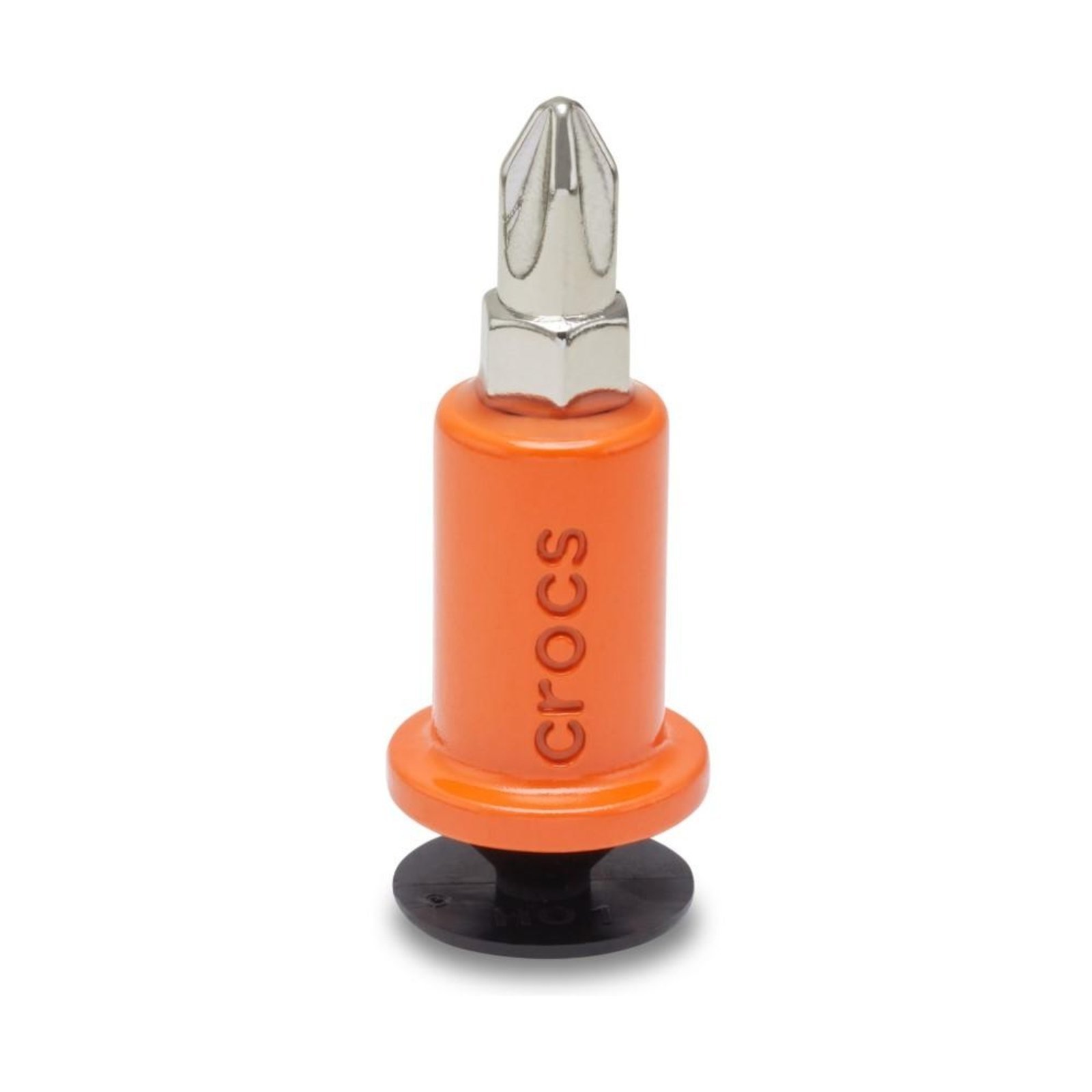 Vista 2 Infantil - Jibbitz™ Chave de Fenda Laranja Crocs branco