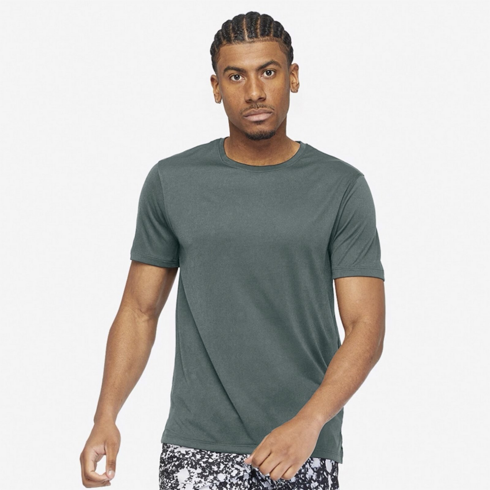 Camiseta Masculina Esportiva Dry Camisa Gola Redonda Lisa