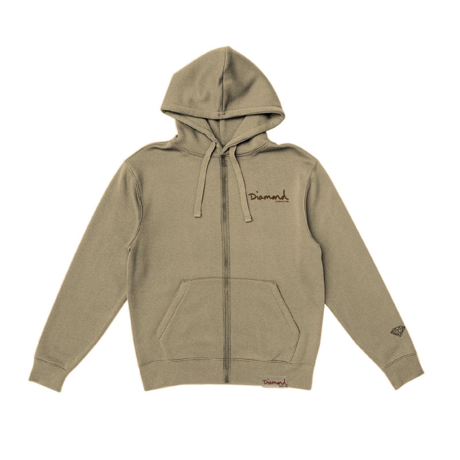 Moletom Diamond Mini Og Script Hoodie - NEW SAND