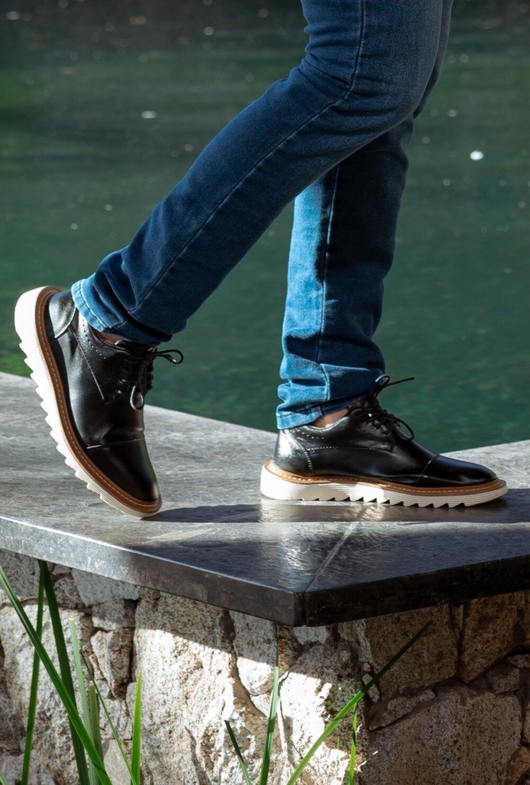 Sapato Social Oxford Verona Tratorado Confortável Masculino Social Brogue