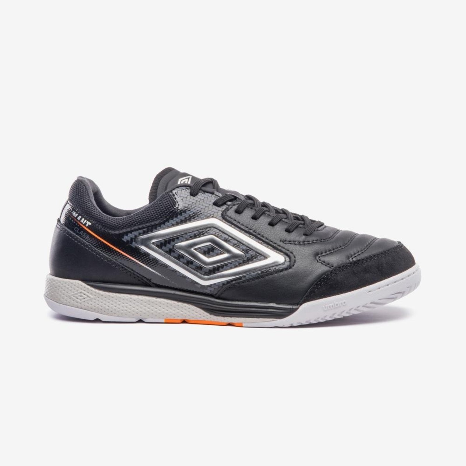 Chuteira Futsal Umbro Adamant Master Class Pro Bump Incolor