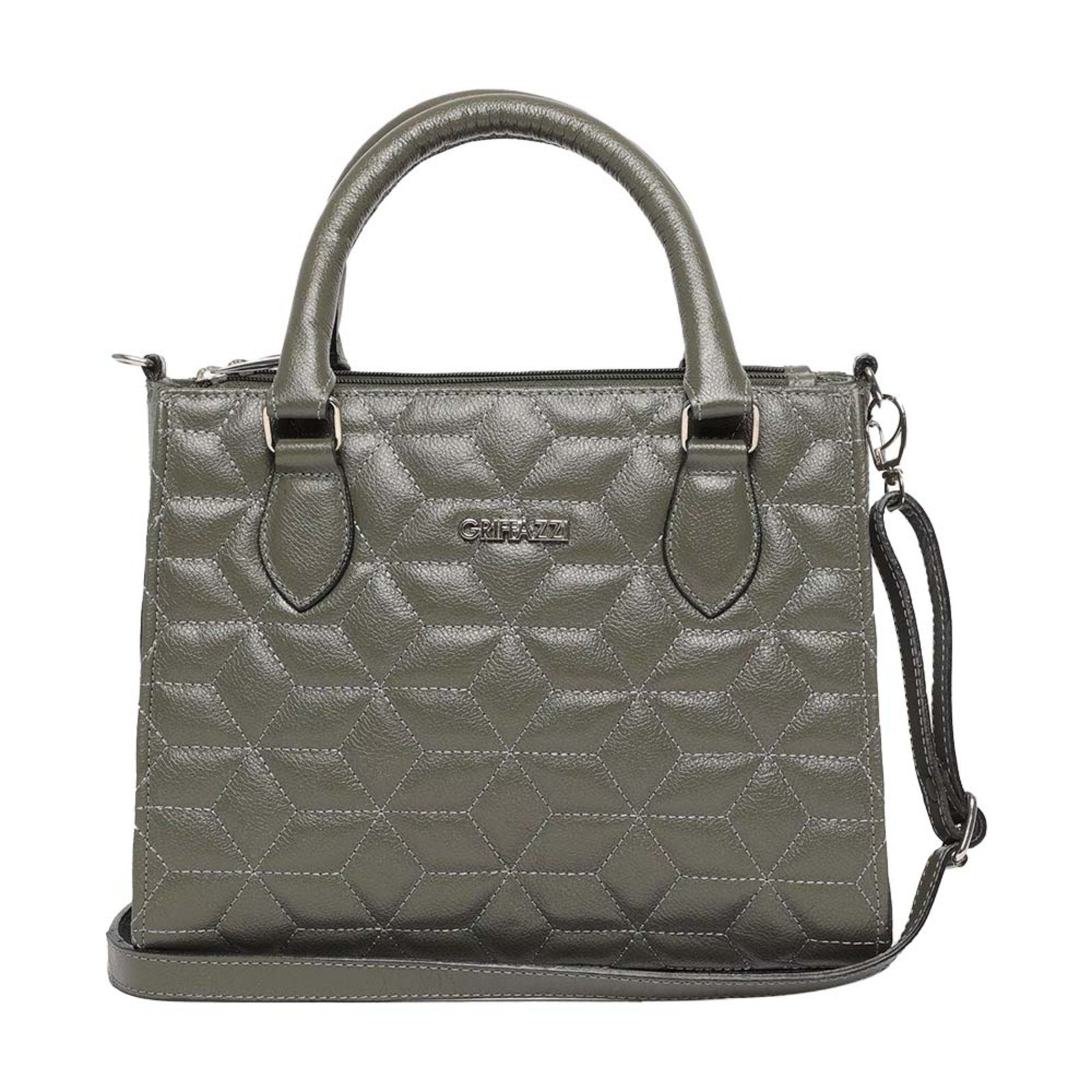 Bolsa de Couro Griffazzi Oliva