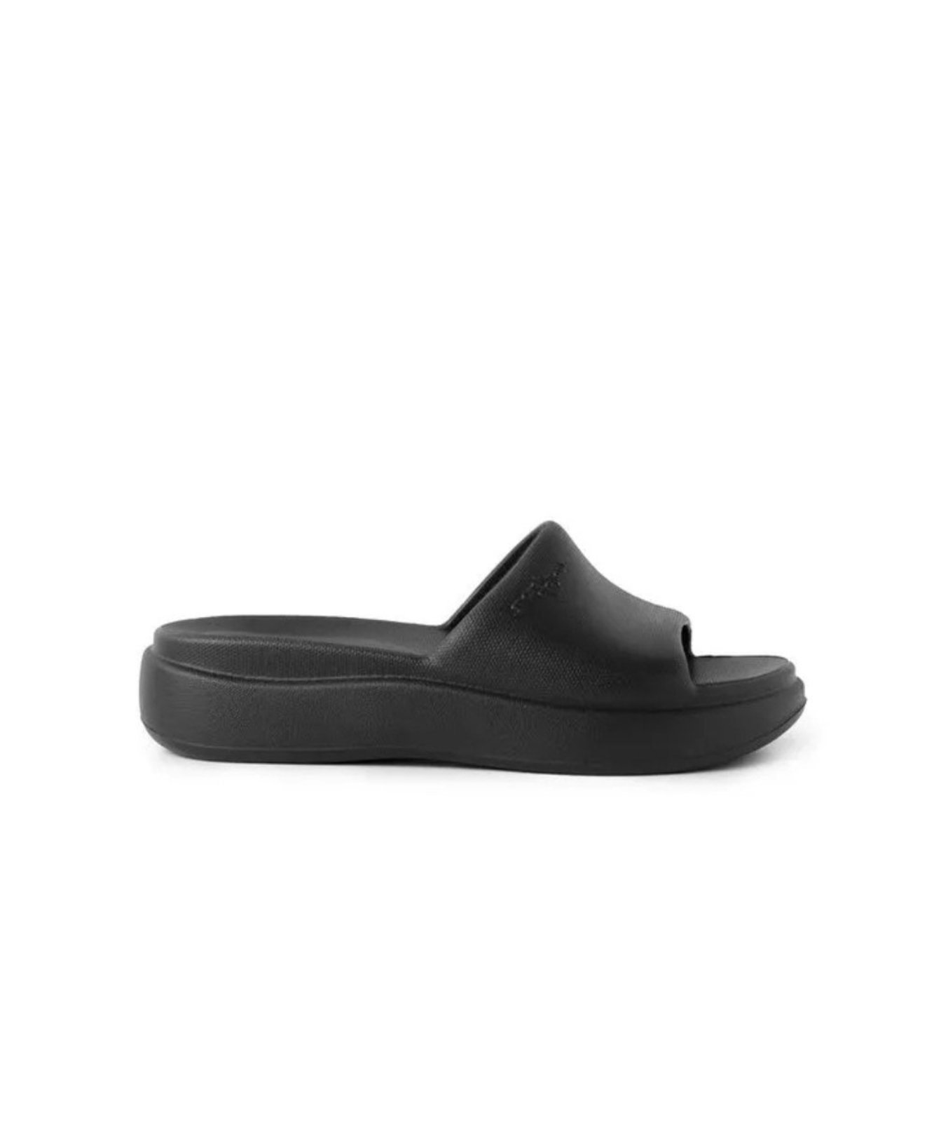 Chinelo Slide Feminino Piccadilly Marshmallow Preto Incolor