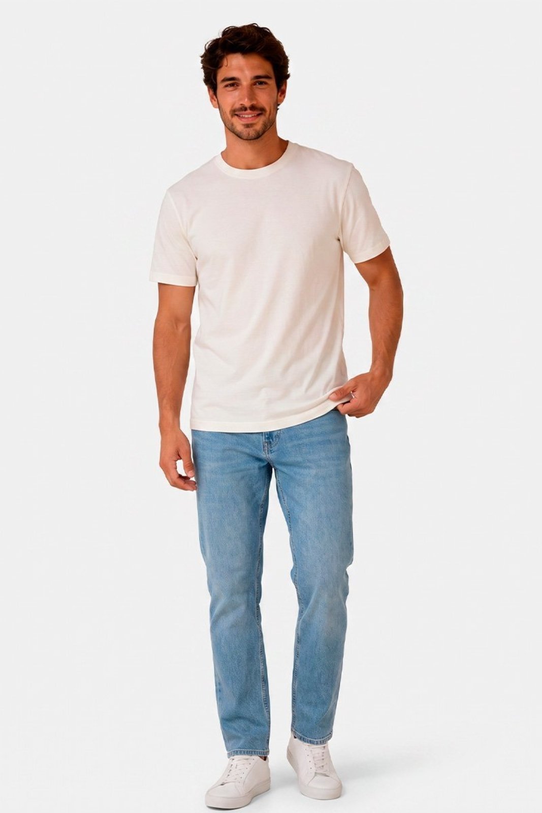 Camiseta Masculina Cianitas Off Lisa