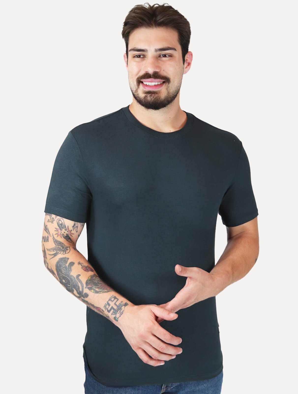 Camiseta Calvin Klein Masculina Lisa Tricot