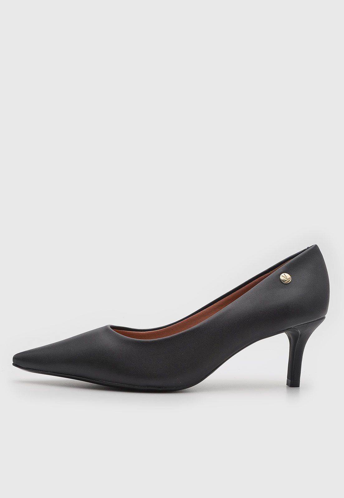 Scarpin Feminino Vizzano Salto Fino Preto