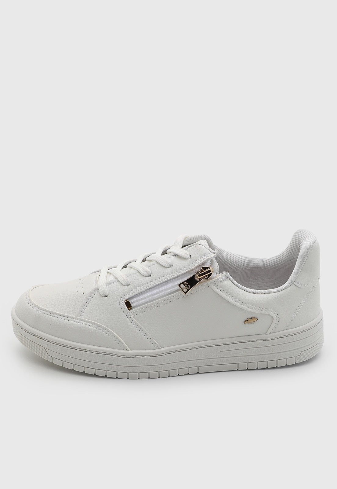 Tênis Feminino Dakota Zíper Lateral Branco