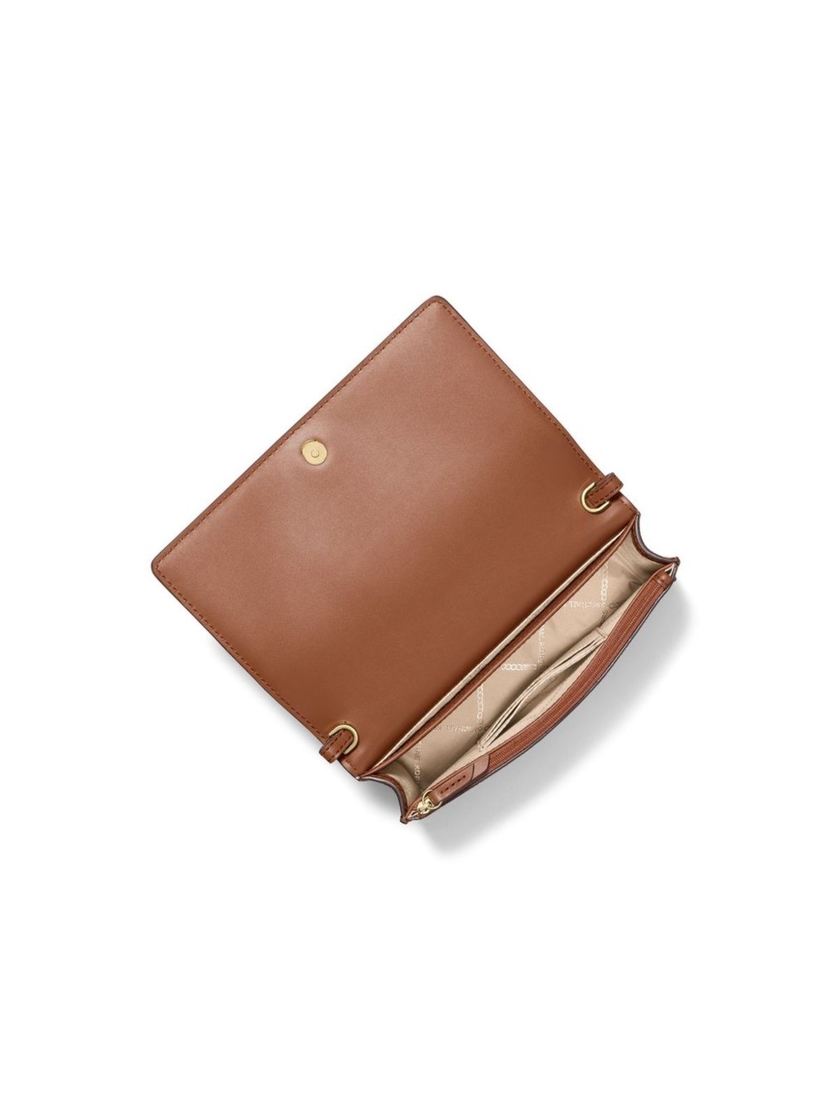 Vista 3 Bolsa Transversal Jet Set Média De Couro 32T4gj6c2l230 Michael Kors caramelo Michael Kors caramelo