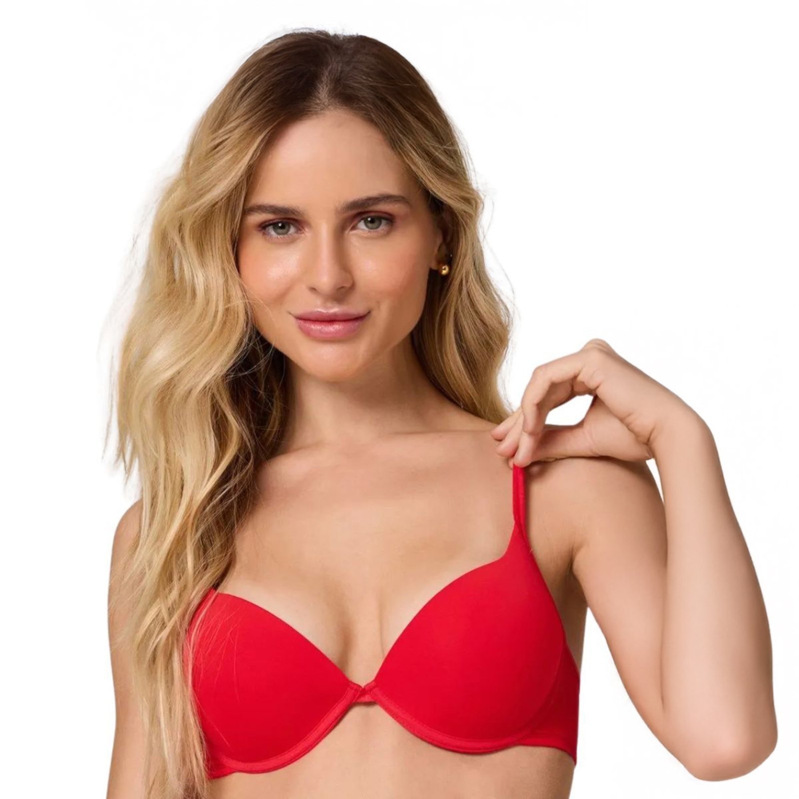 Sutiã Com Bojo Levanta Seios Push Up Liebe