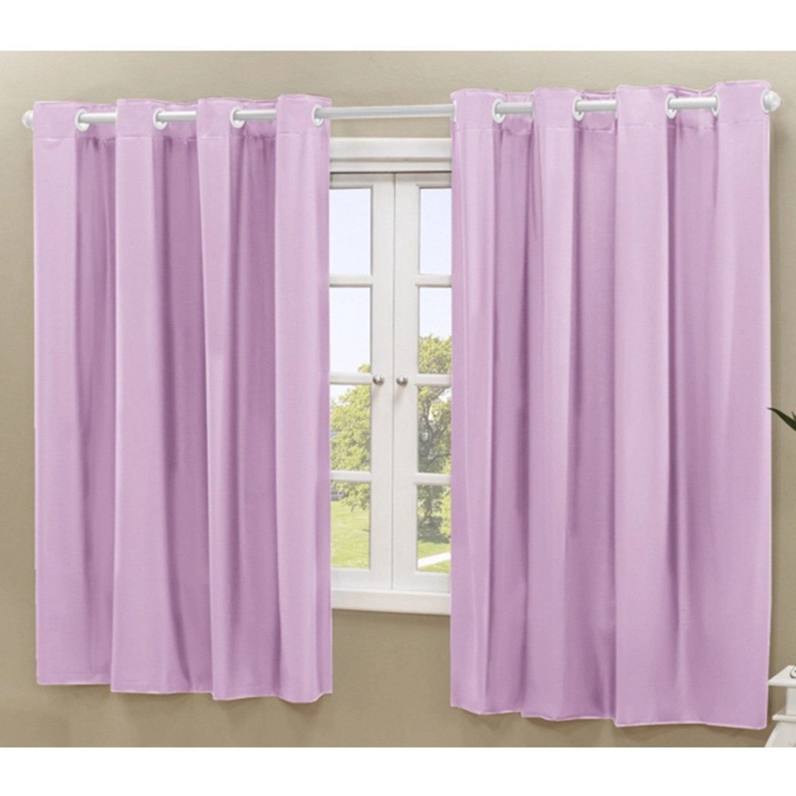 Cortina Daily Varão 2M Blackout PVC 2,80mx1,80m Sala Quarto Rosa