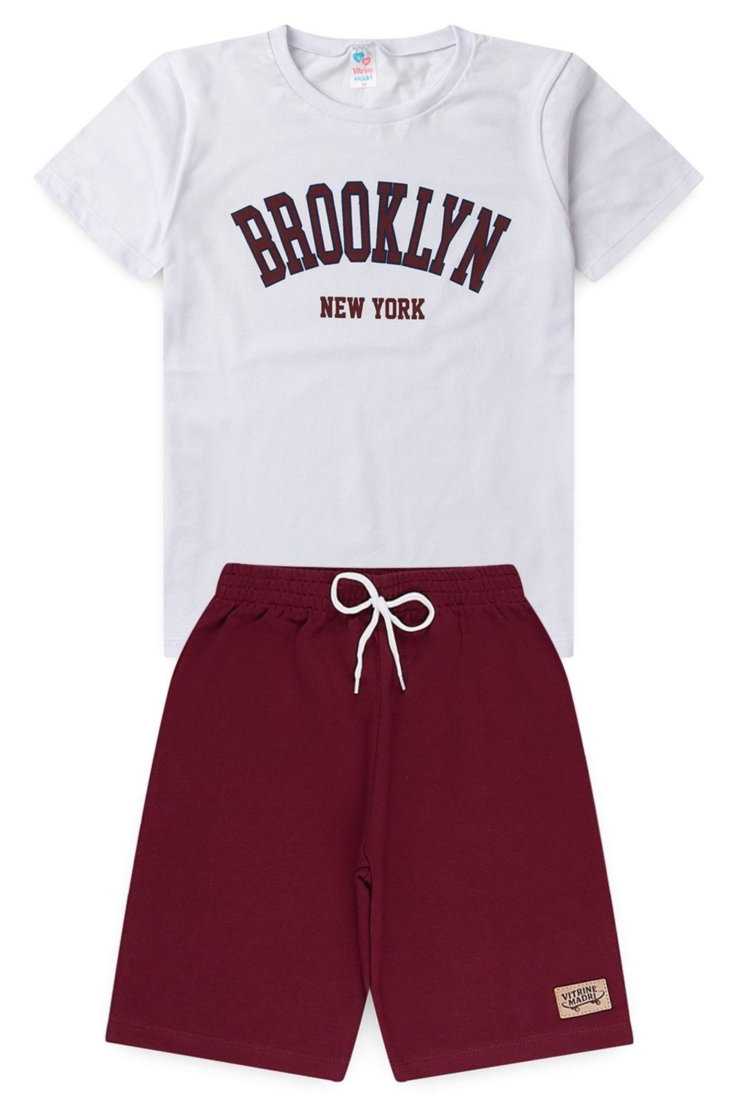 Infantil - Conjunto Juvenil Verão Masculino Brooklyn New York