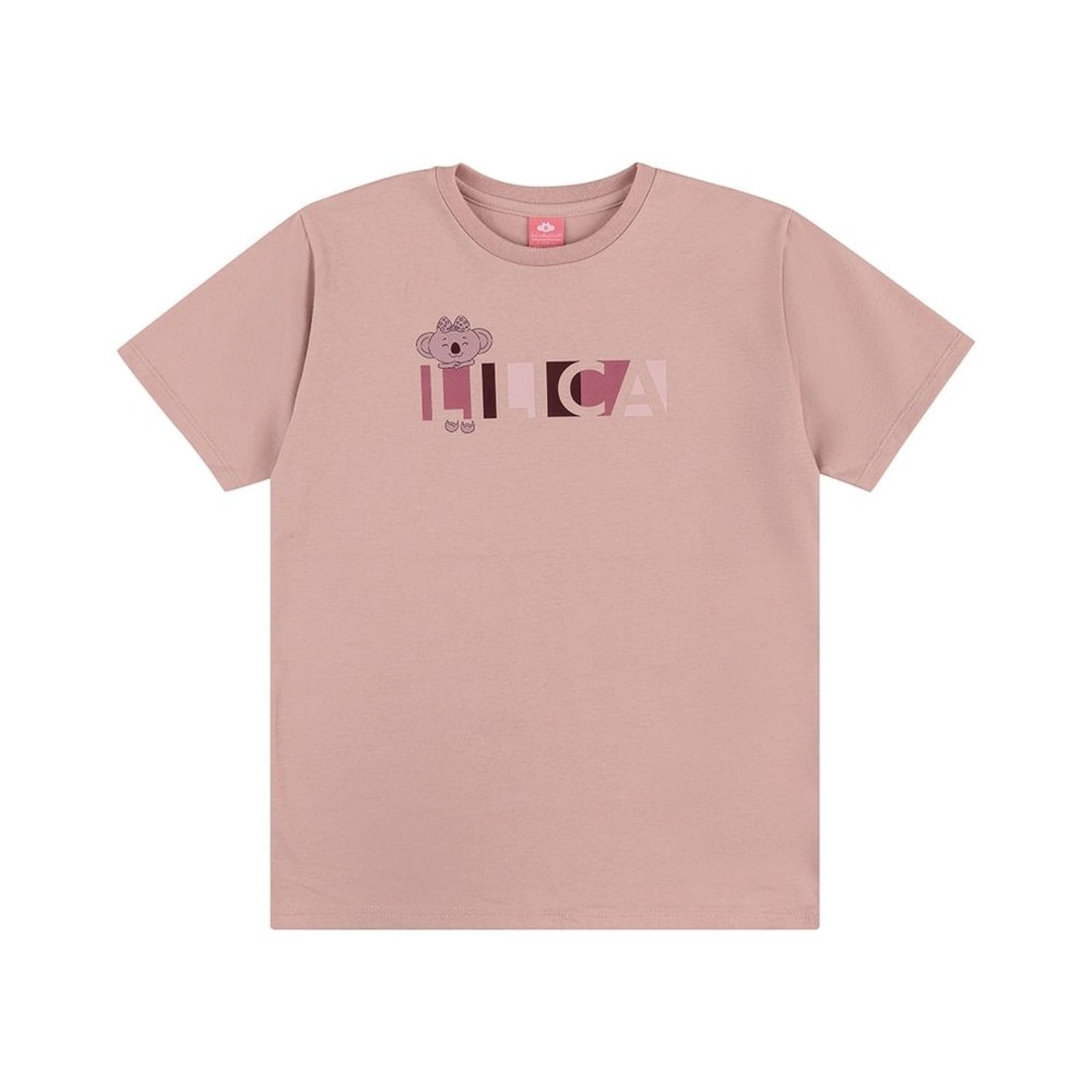 Infantil - Camiseta Manga Curta Menina Lilica Ripilica