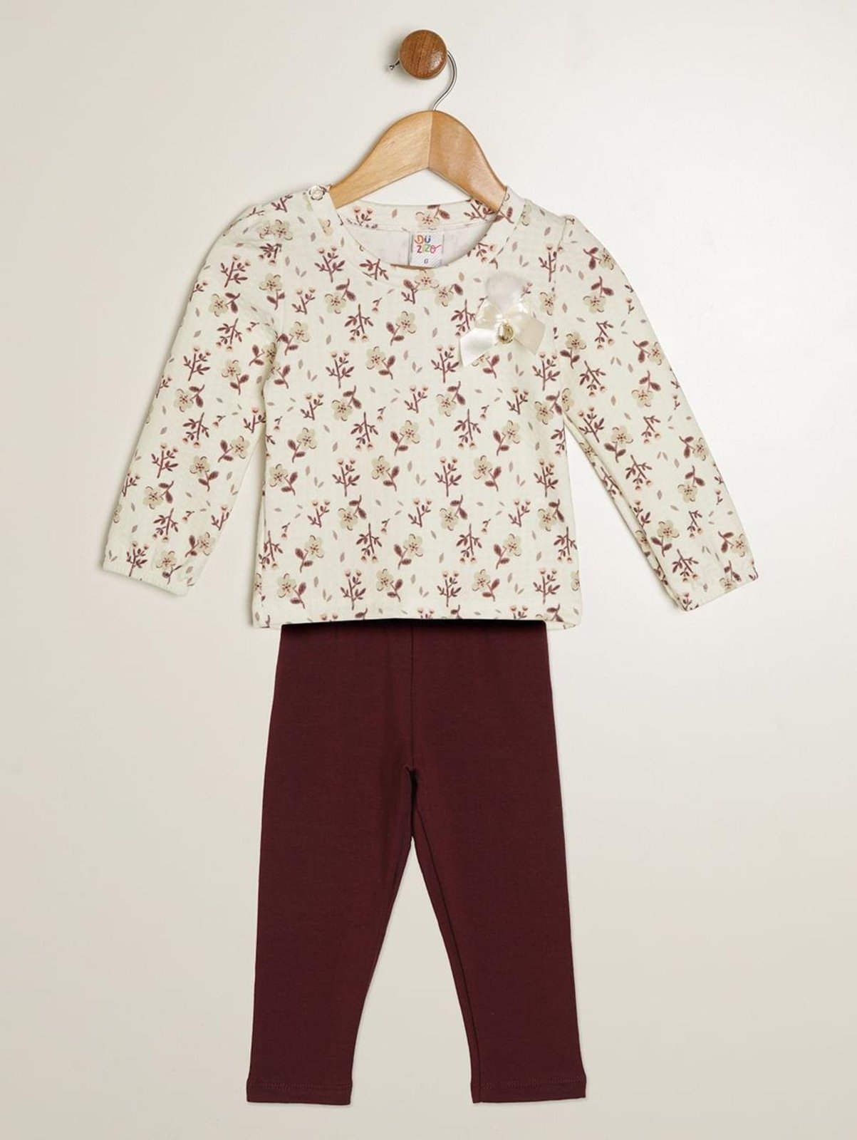 Infantil - Conjunto Longo Molecotton Para - BORDO
