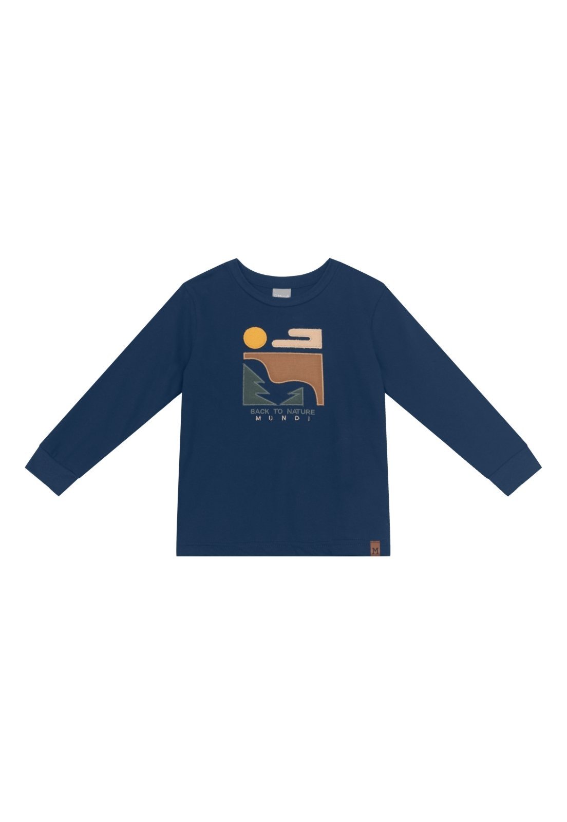 Infantil - Camiseta menino de natureza Mundi