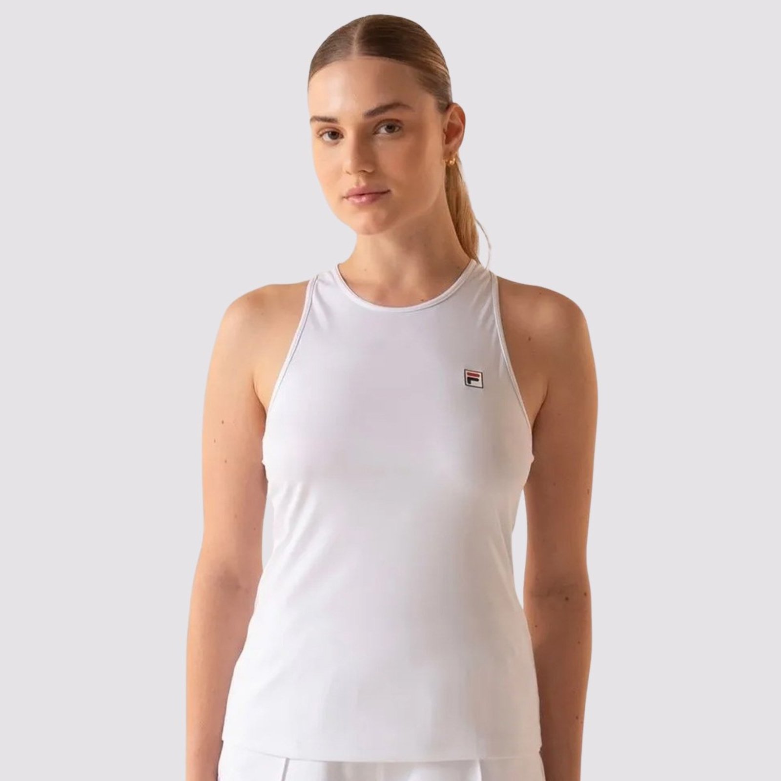 Regata Fila Tennis Basic Classic Feminina Branca