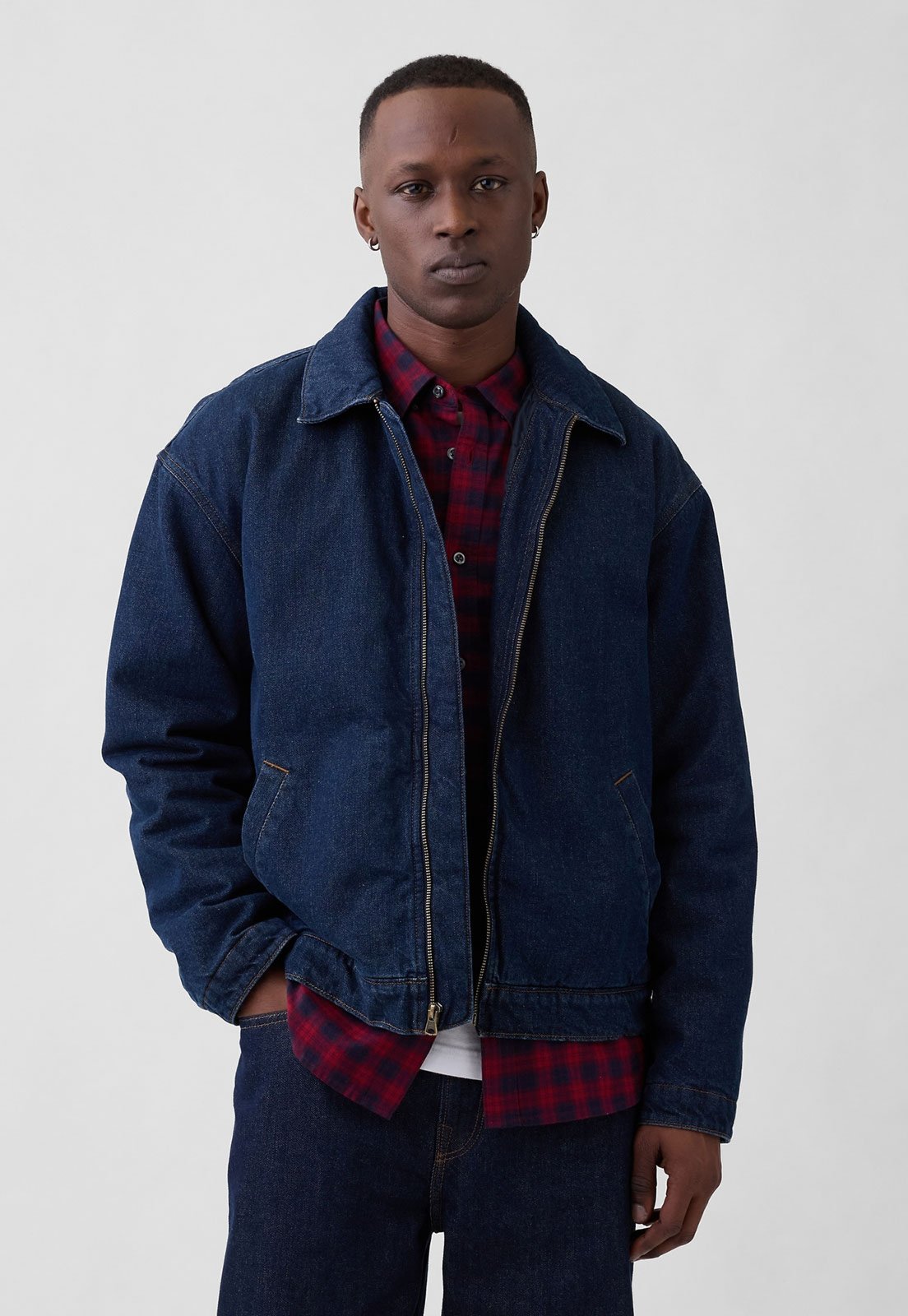 Jaqueta Masculina GAP Jeans Azul Escuro