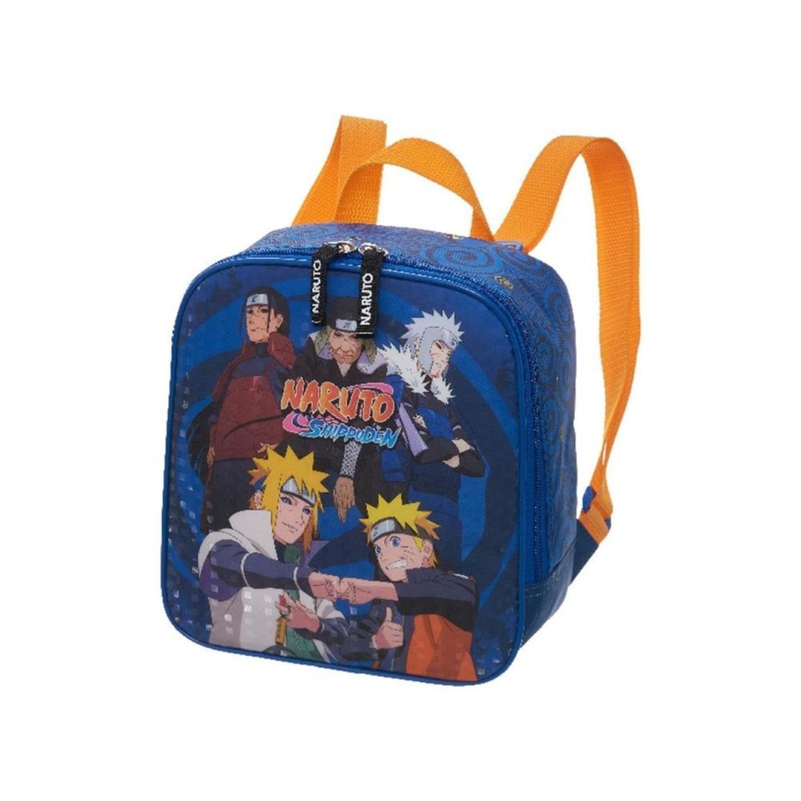 Infantil - Lancheira Pacific Naruto Shippuden Leaf Hokages Azul
