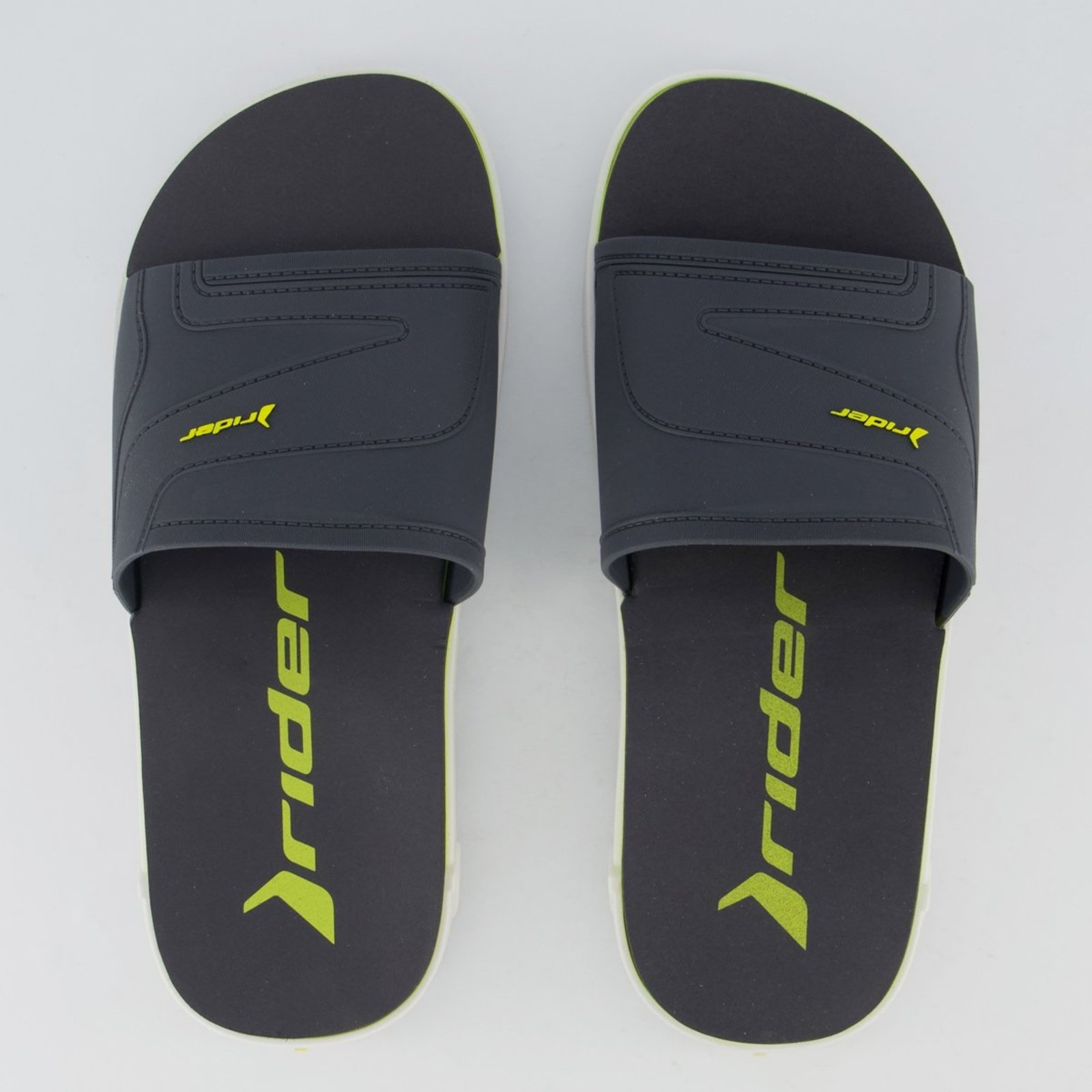 Chinelo Slide Rider RW Plus Cinza