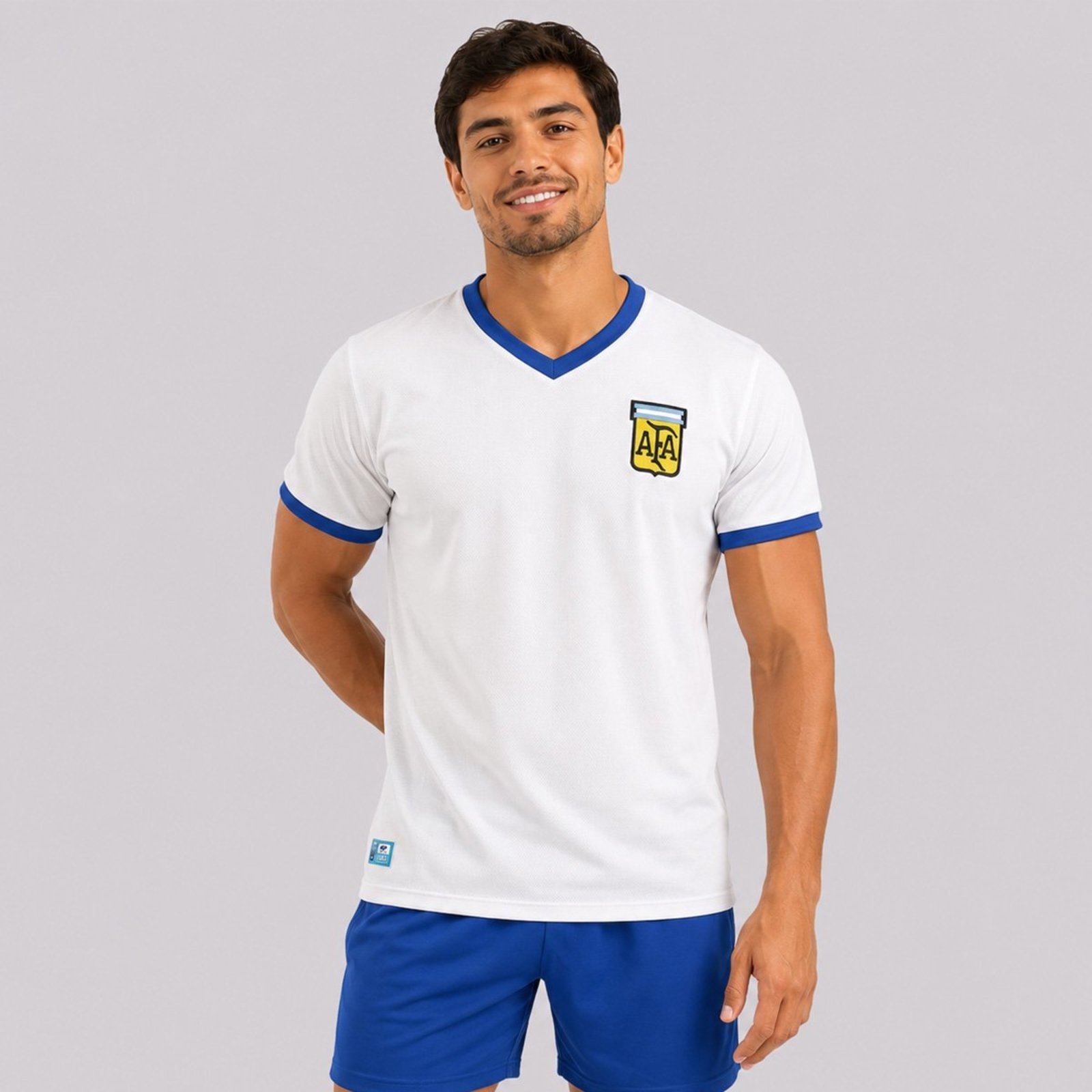 Camisa Argentina 1982 Retrô Branca