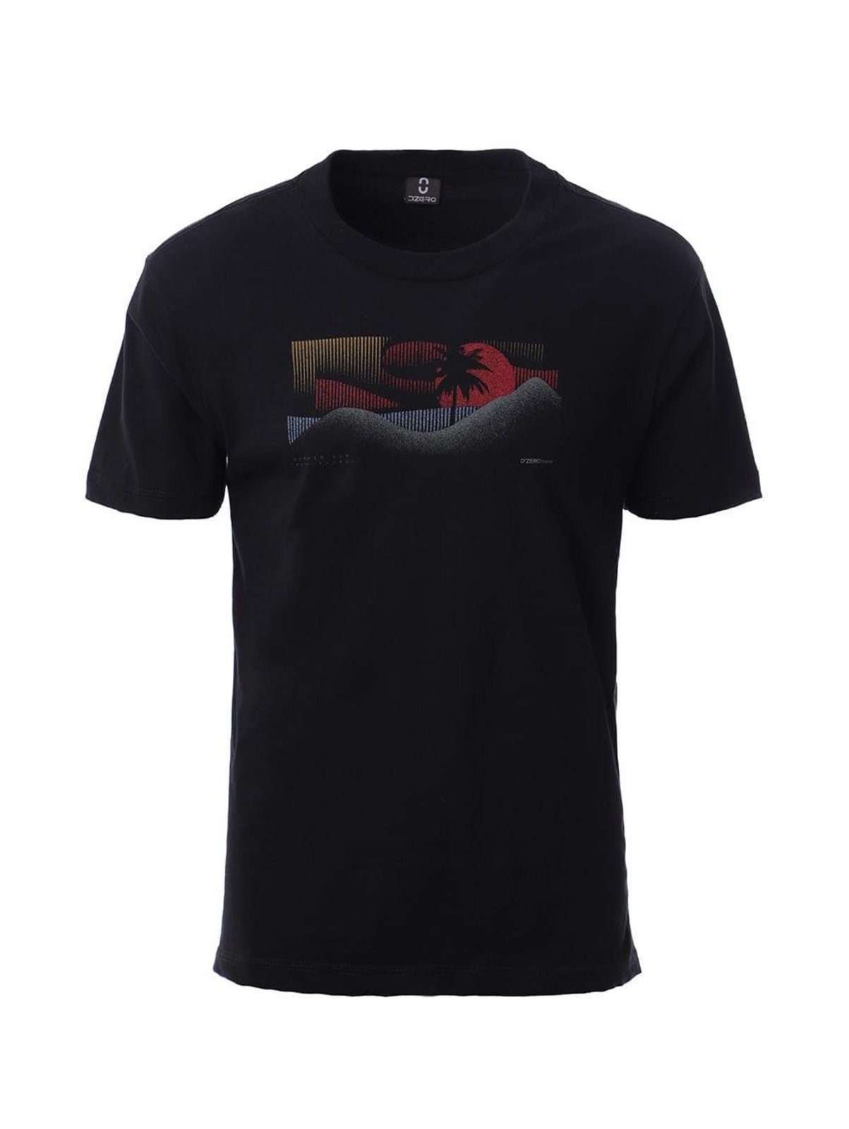 Camiseta Manga Curta Masculina PRETO